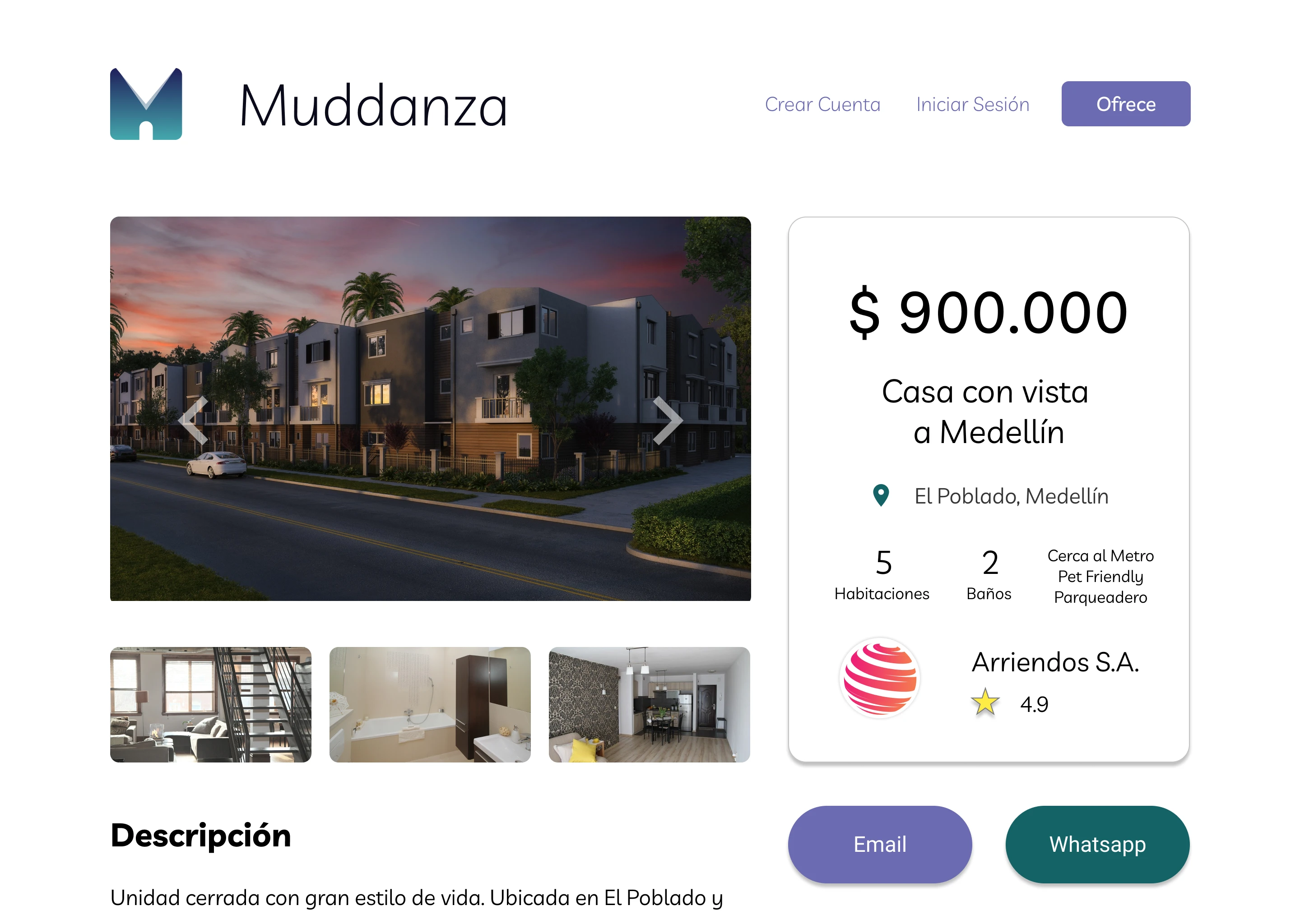 Muddanza place details