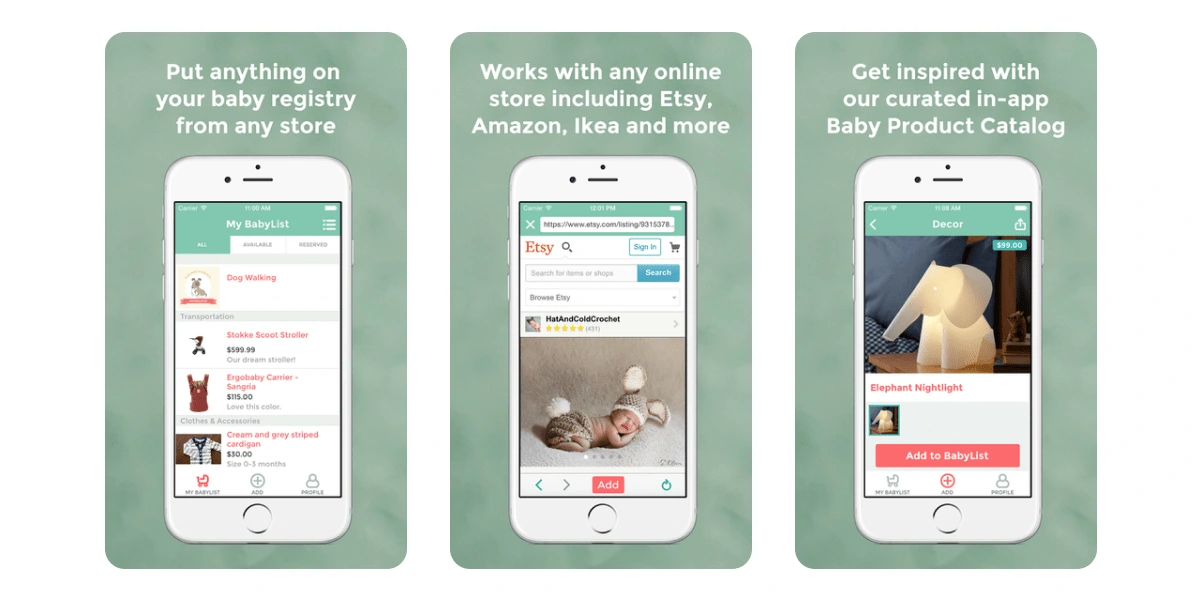 Babylist Mobile App