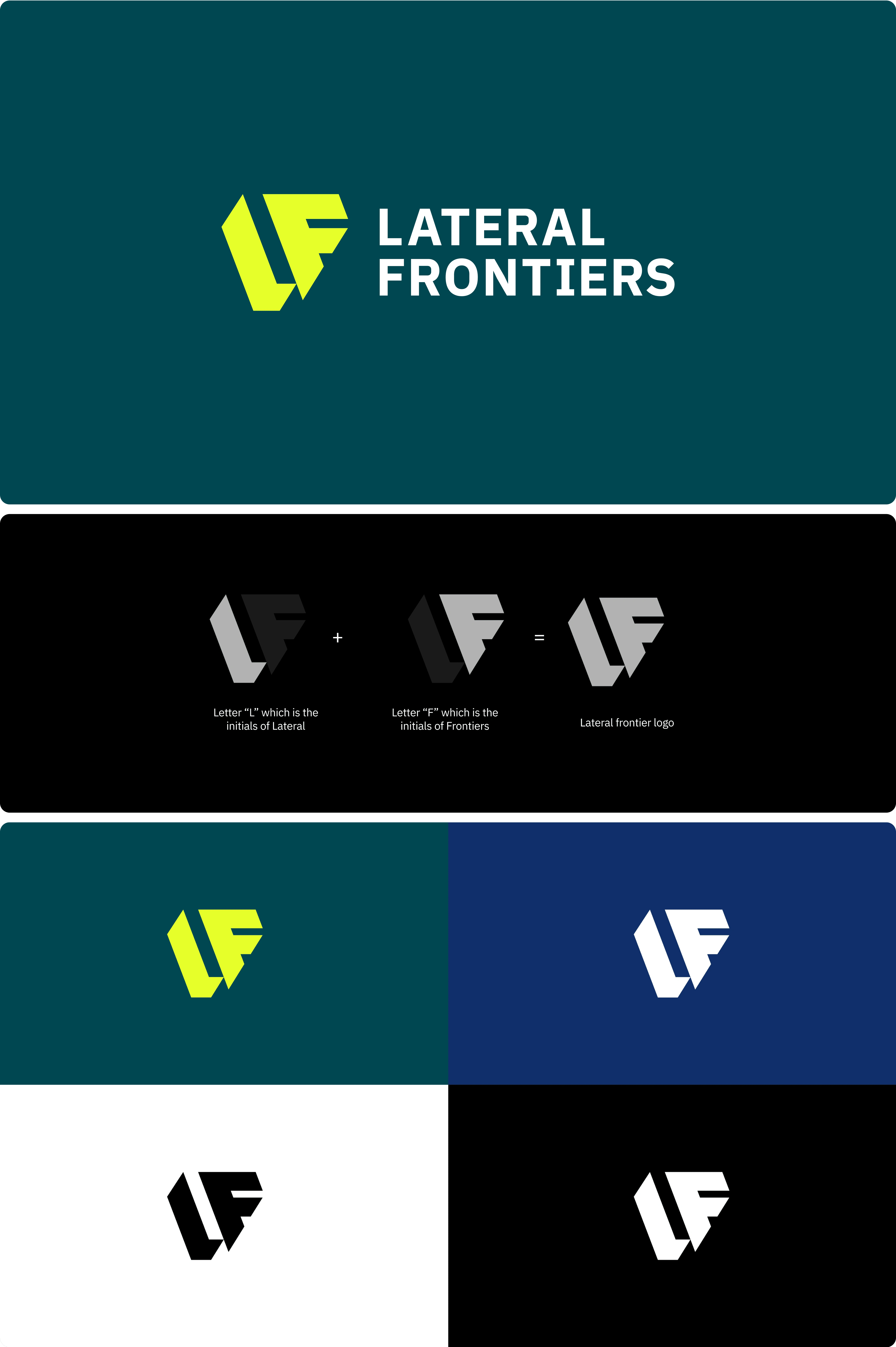 Lateral Frontiers' new logo