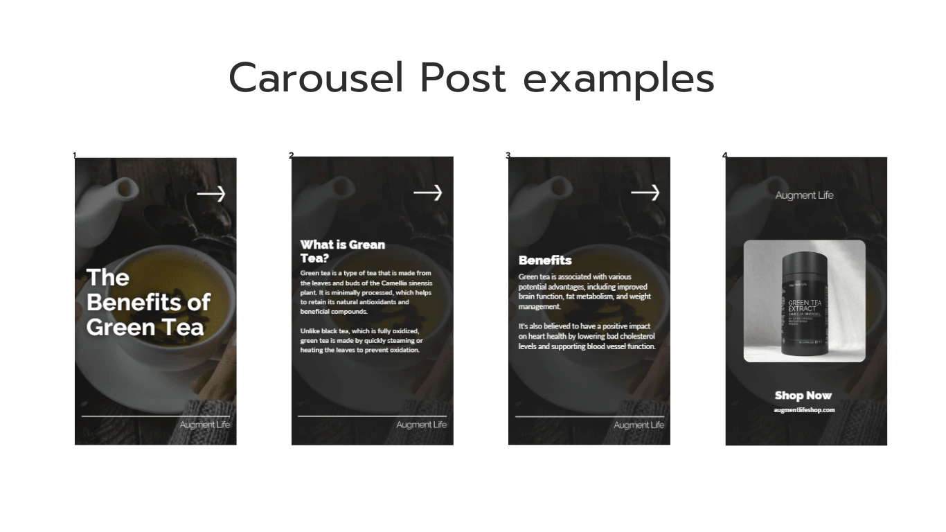 Carousel posts