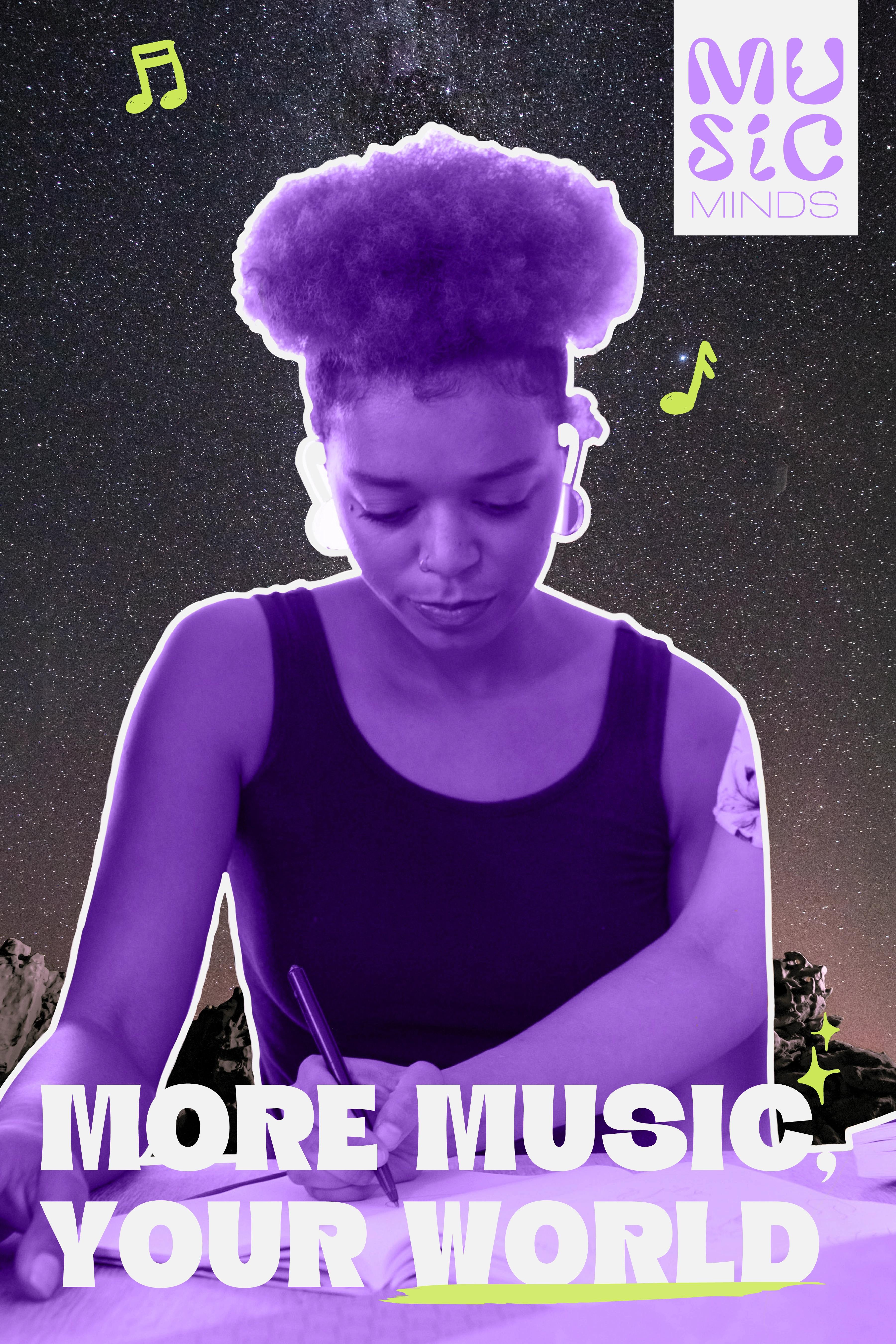 Music Minds poster design