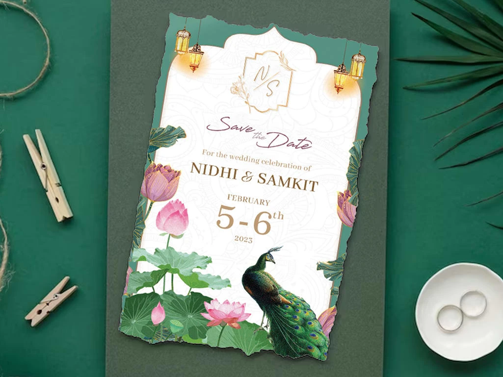 Personalized Wedding Invitation