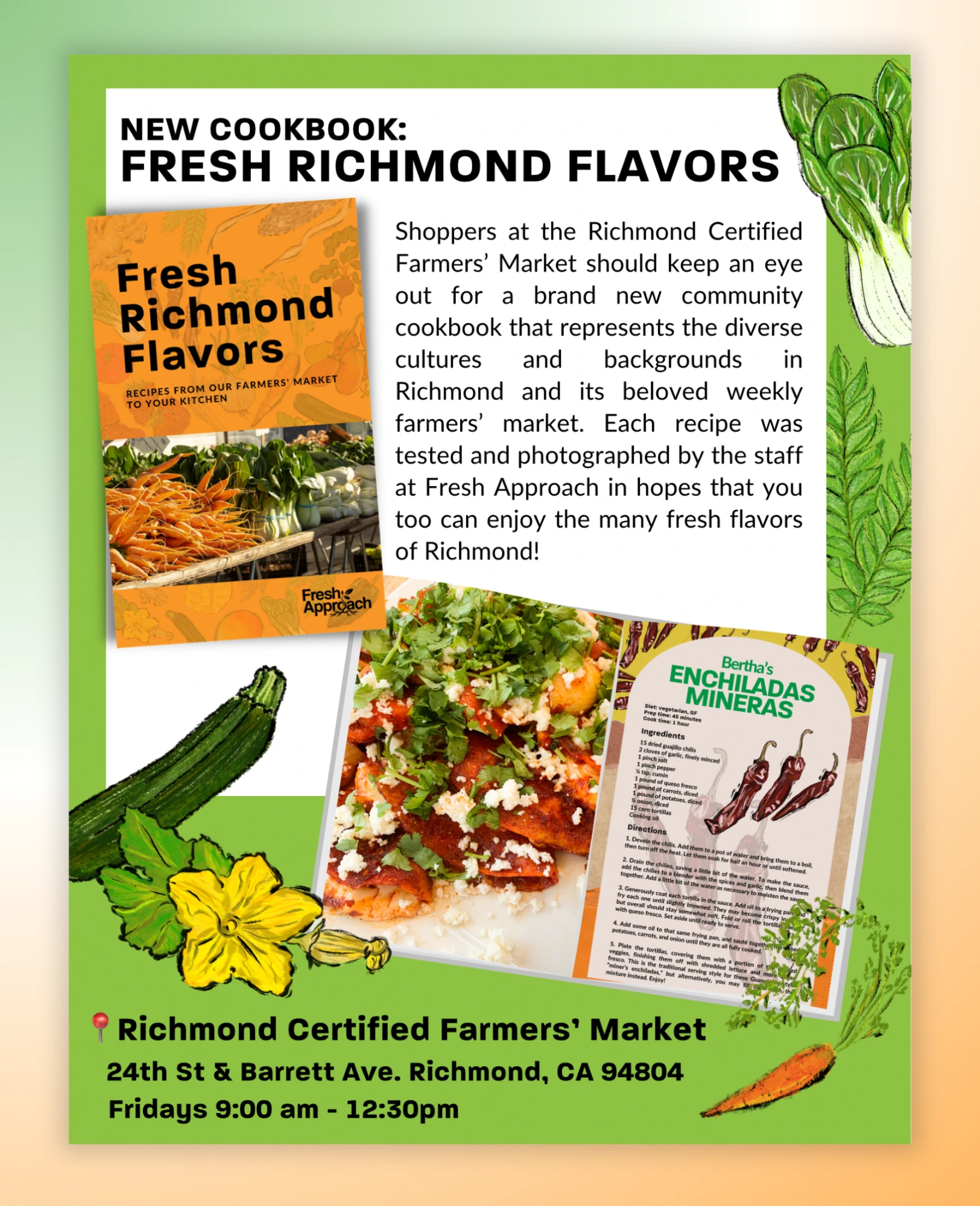 Promotional graphic for the Fresh Approach quarterly newsletter