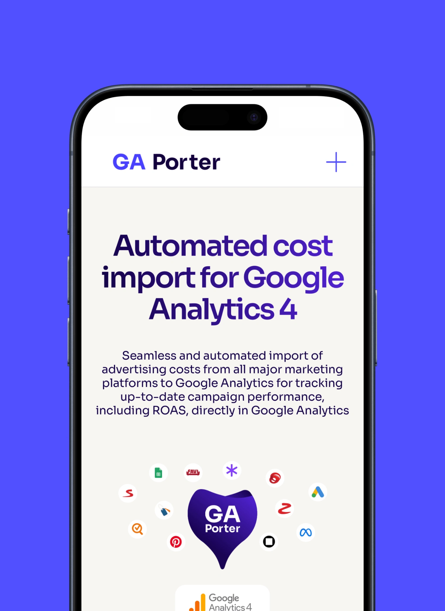 GA Porter mockup iphone