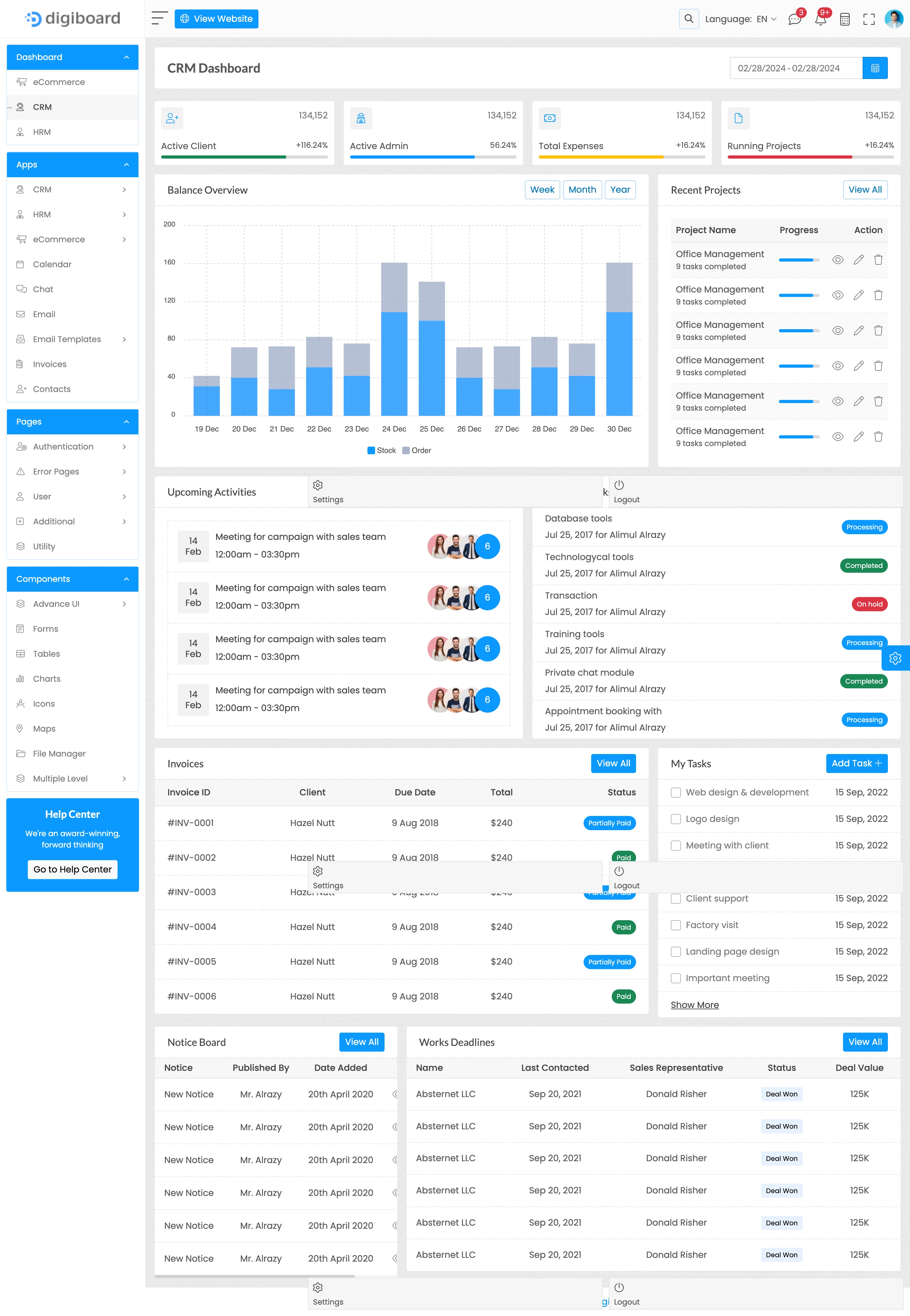 Streamline customer relationships - Insights at a glance.