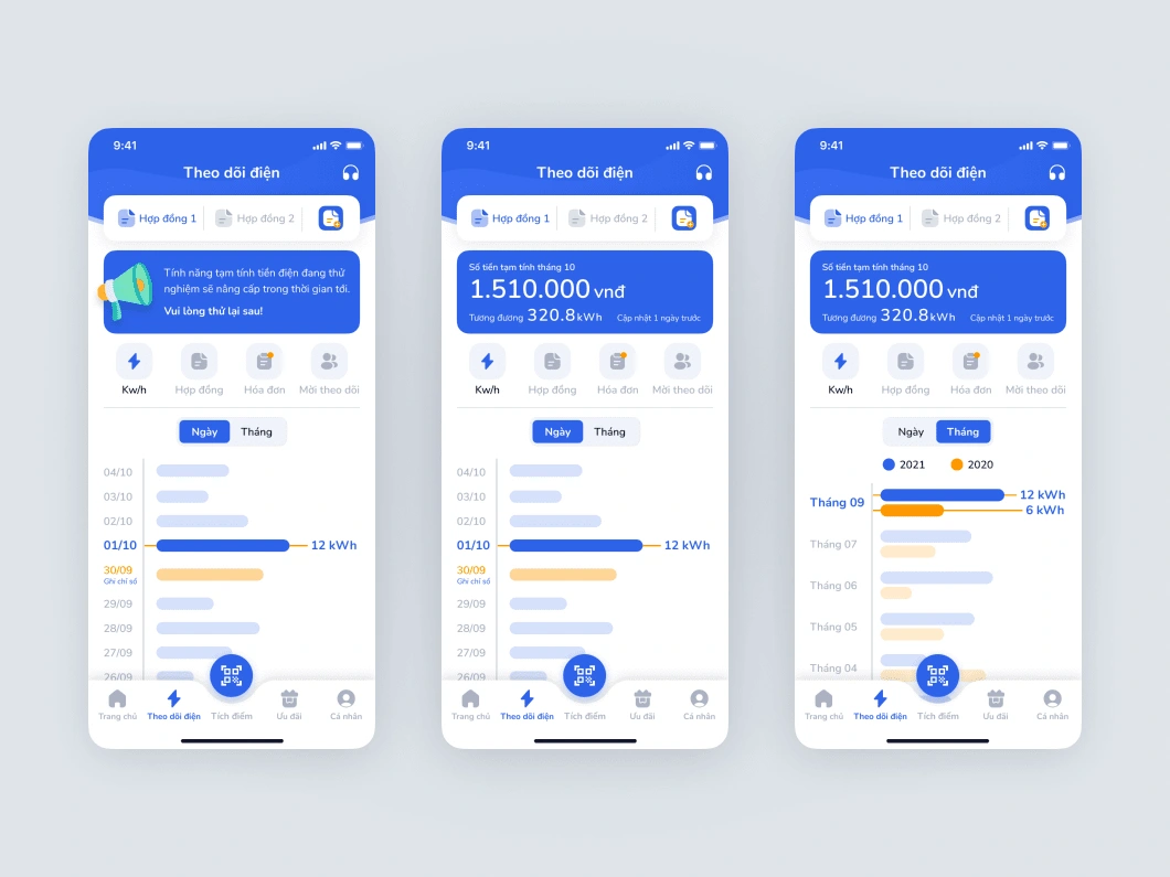 Electricity tracking