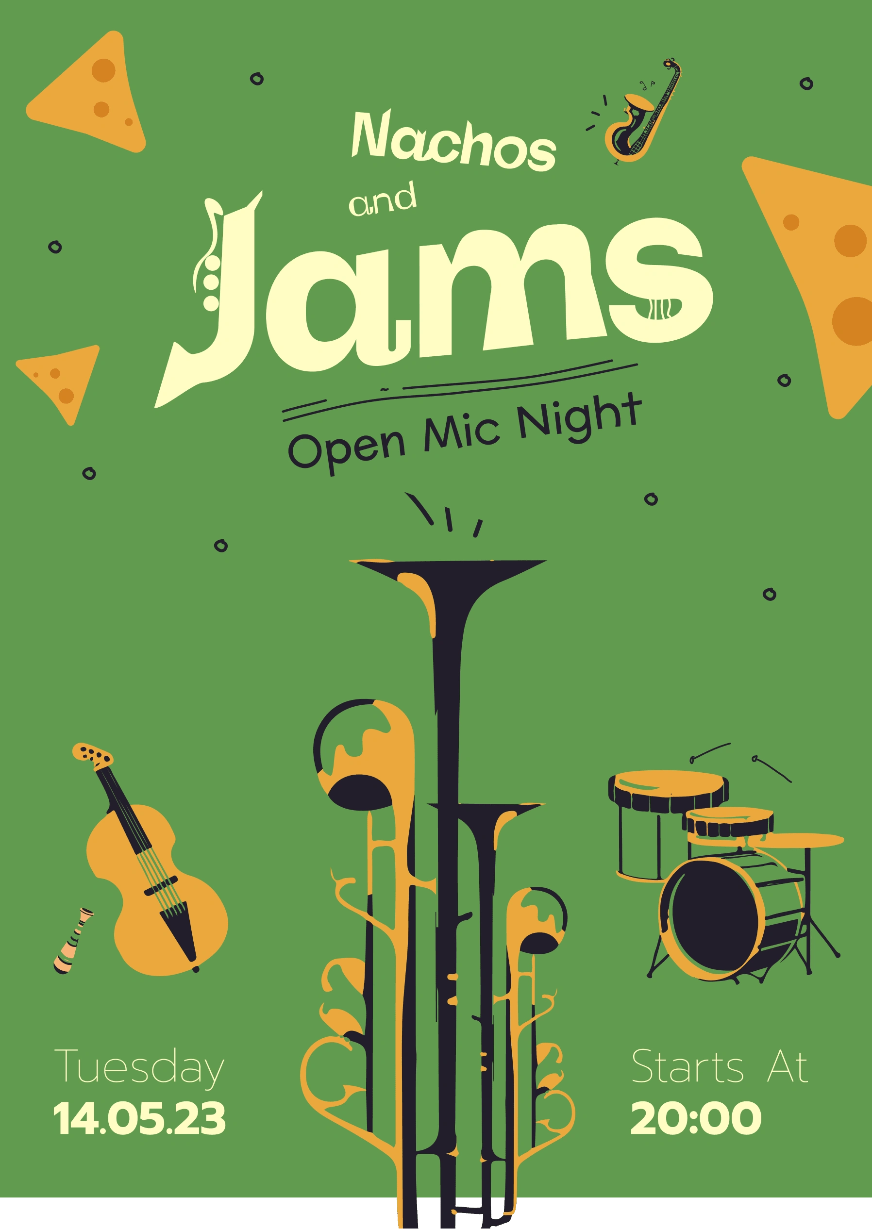 Jam night poster