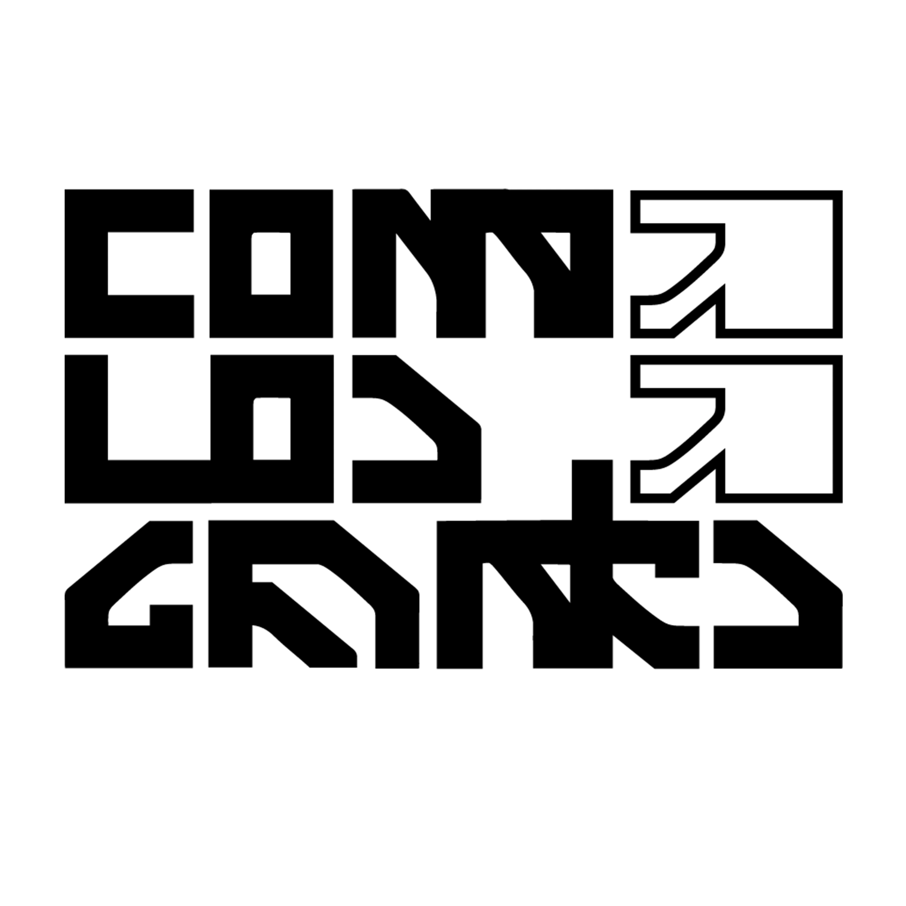 como los grandes® - logo design by Roco Medina