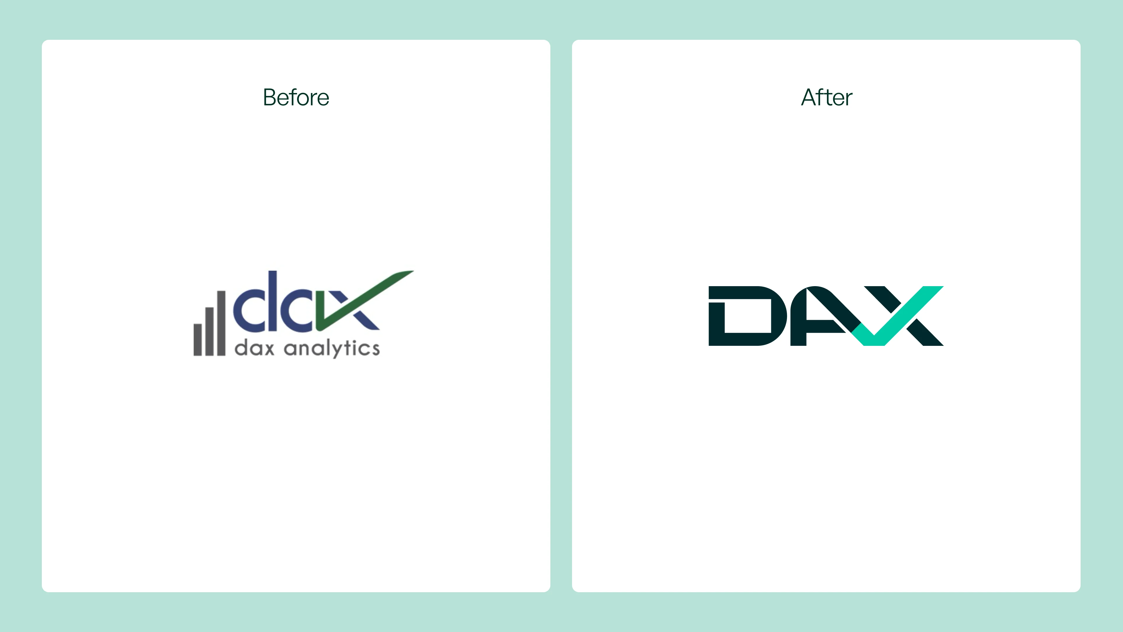 Logo Before & After