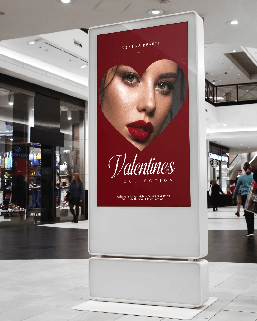 Valenties Advertisement Poster