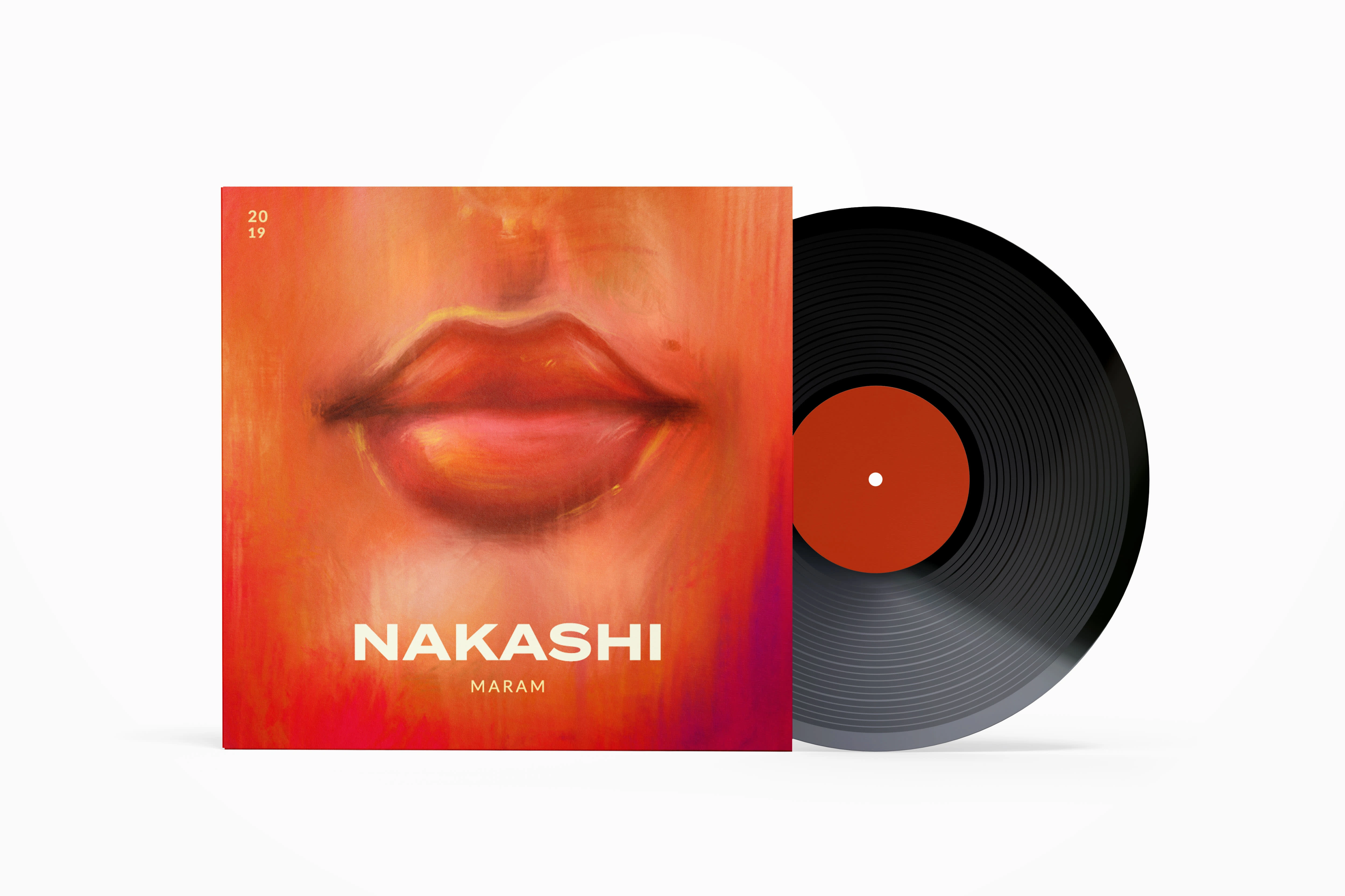 Nakashi – A warm, surreal portrait focusing on abstract expression through soft brushstrokes and textured details.