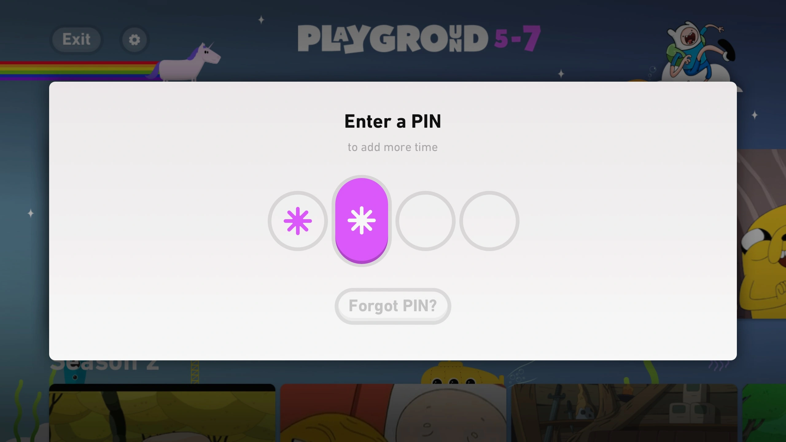 Improved Enter a Pin Screen.