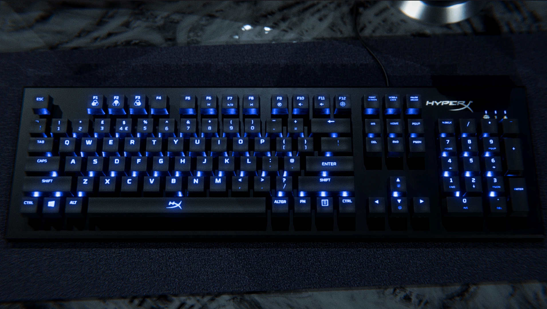 Keyboard used in a personal animation project