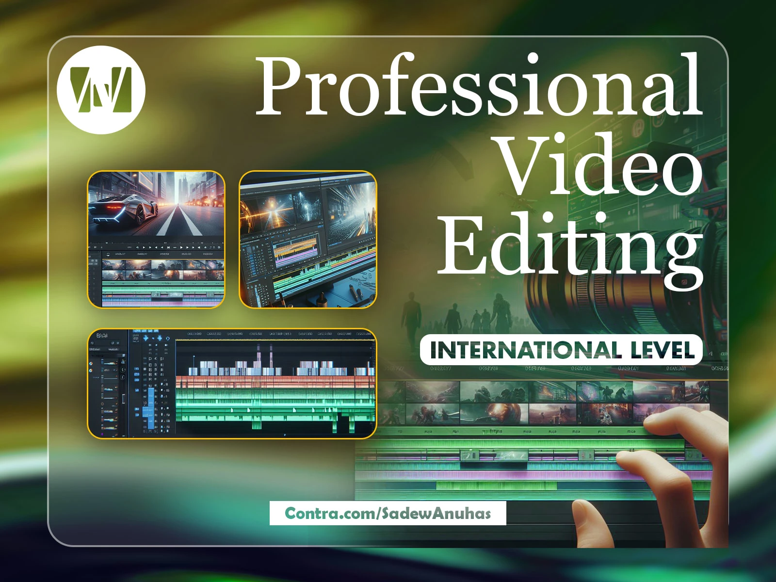 Professional Video Editing ↑