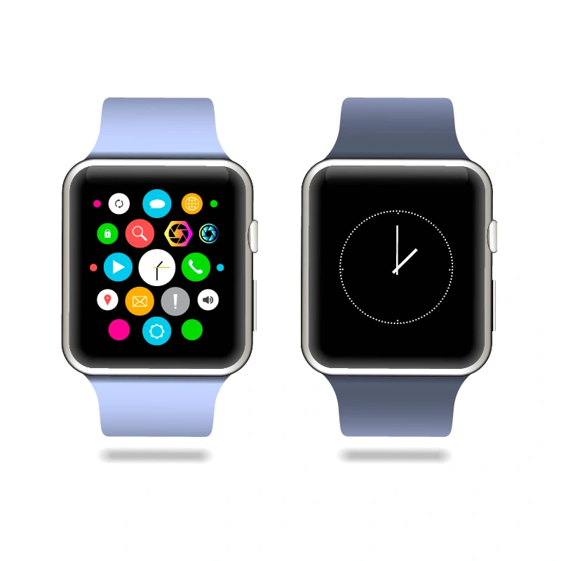 Comp design to show how it looks on Smart watch size. 