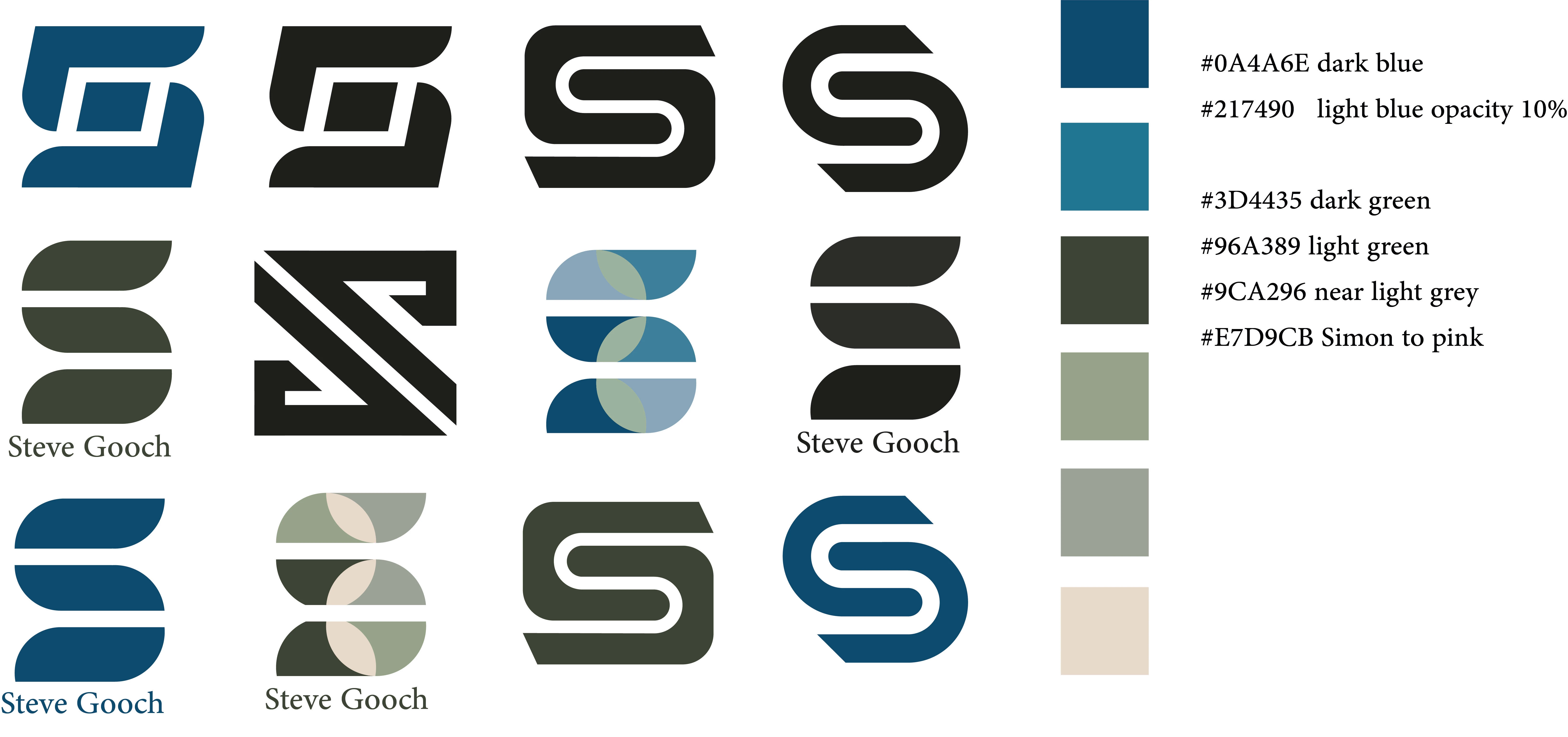 Different Logos for Me To Choose with Letters: 'S'