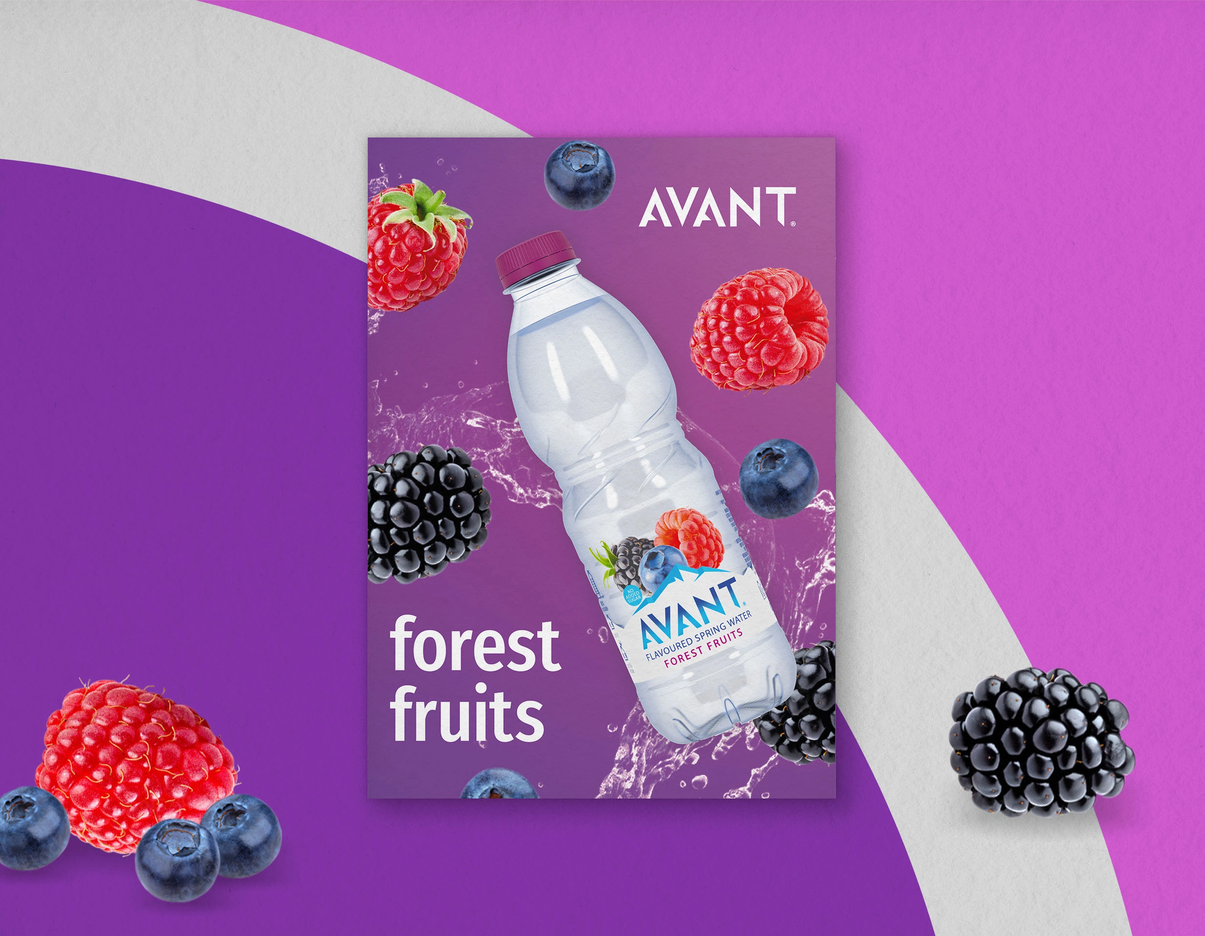 Avant Flavoured Spring Water Forest Fruits