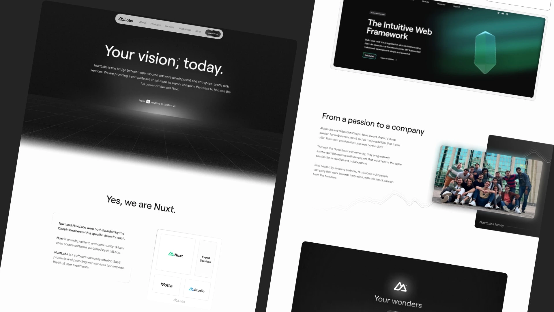 Landing page preview