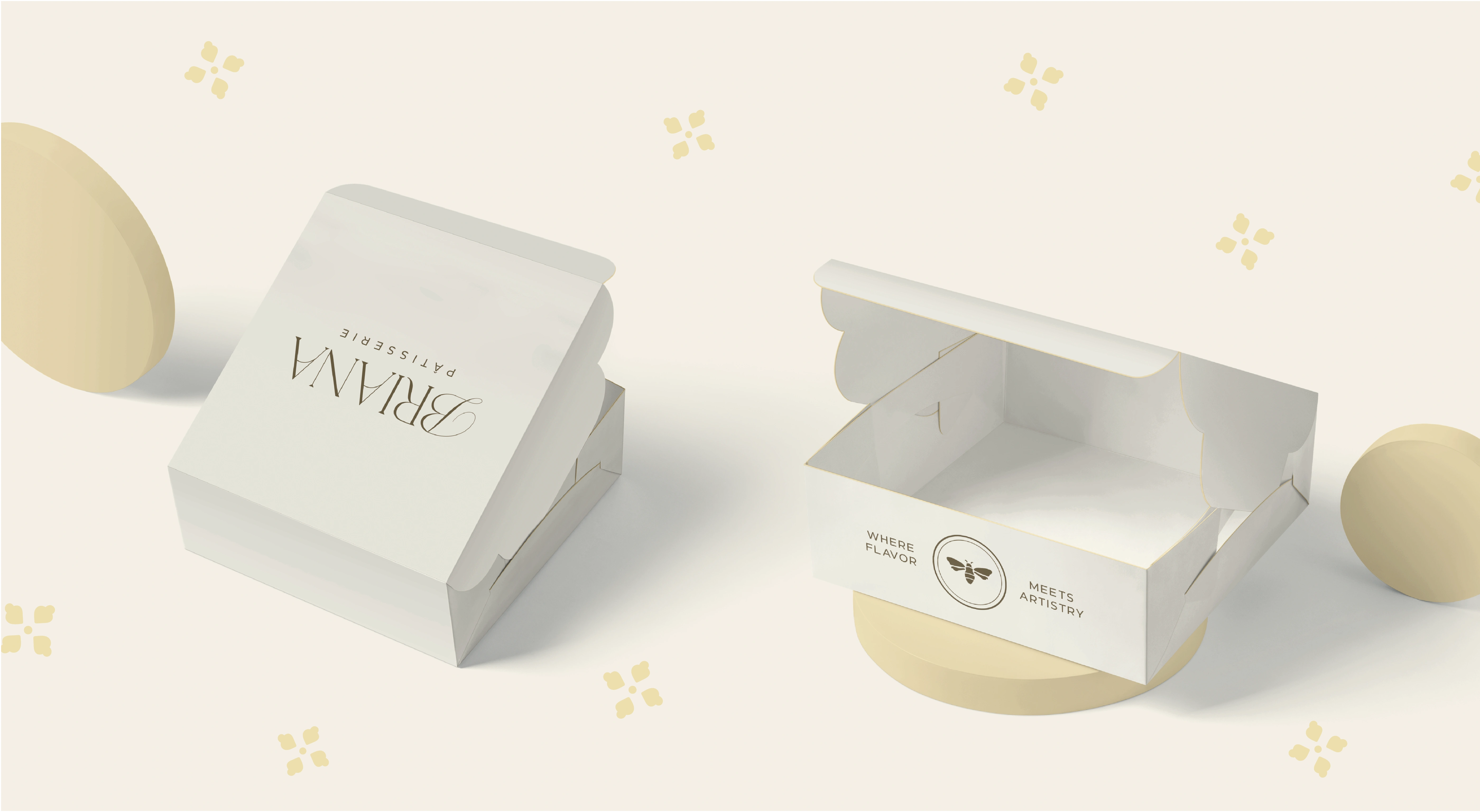 Cake Box Mockup