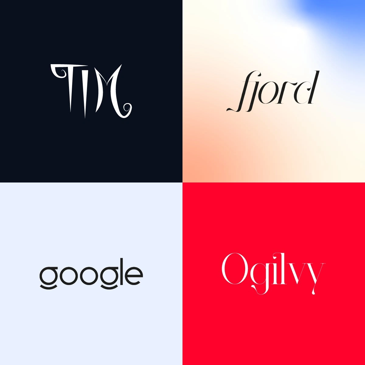 Custom typefaces