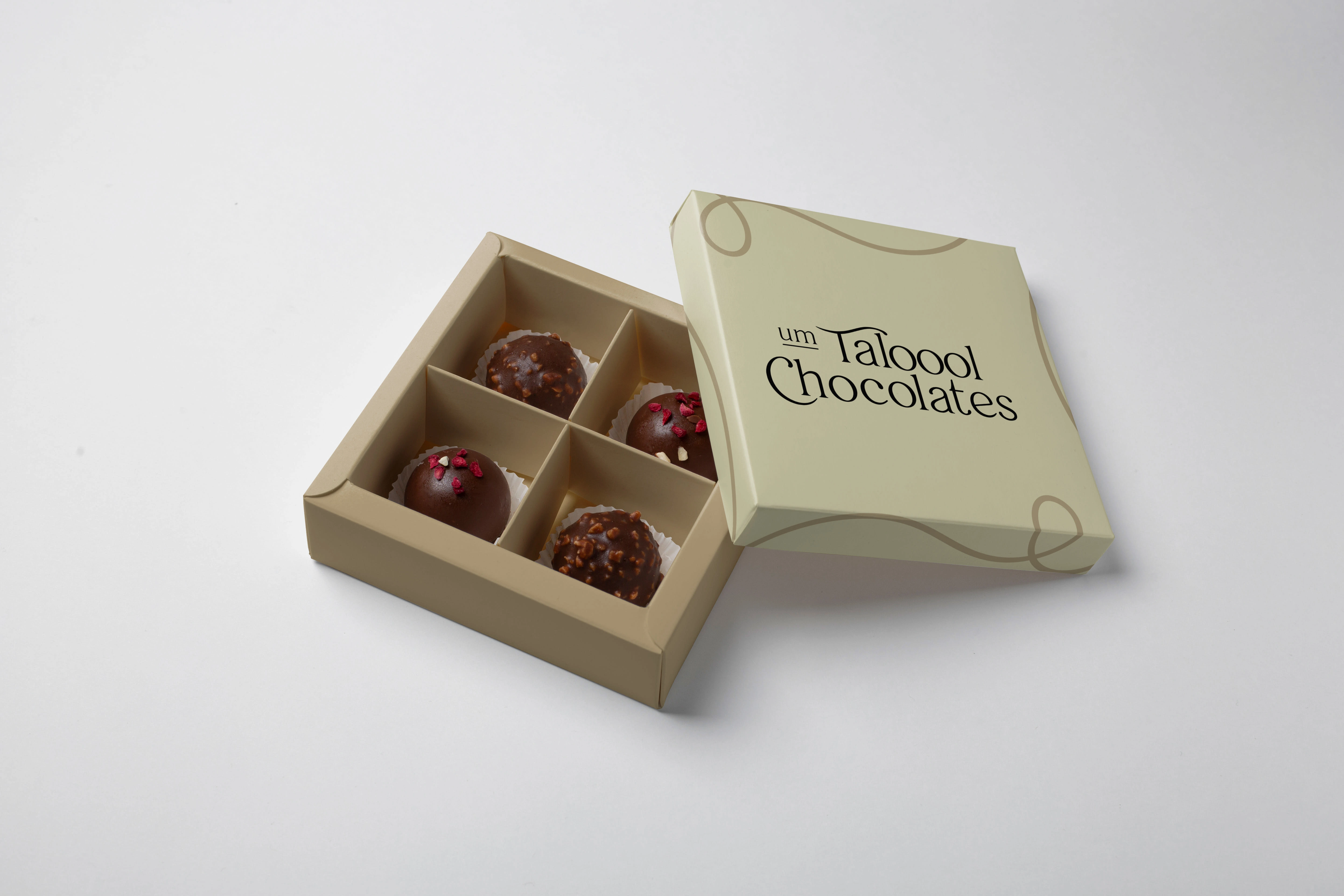 Um Taloool Chocolates is a woman-owned home-based business that specializes is chocolates.