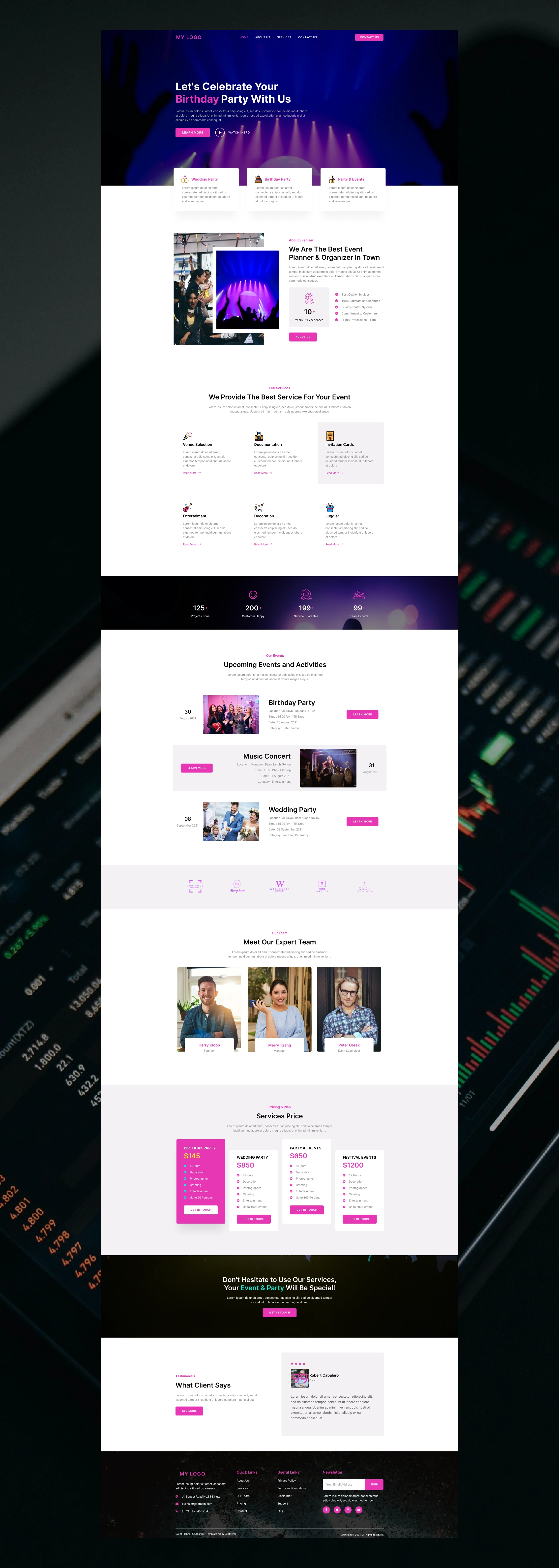 Hydepark Digitals | UI Designs Mockups
