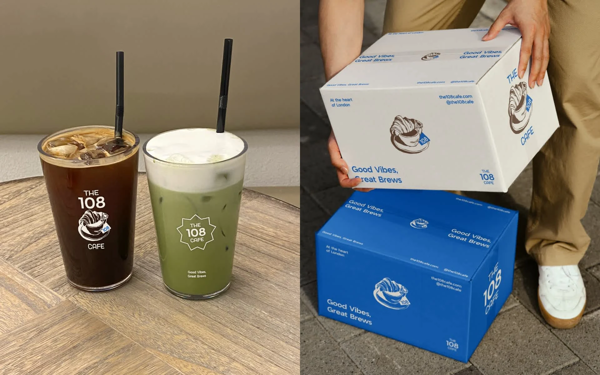 Cup and Branded Boxes