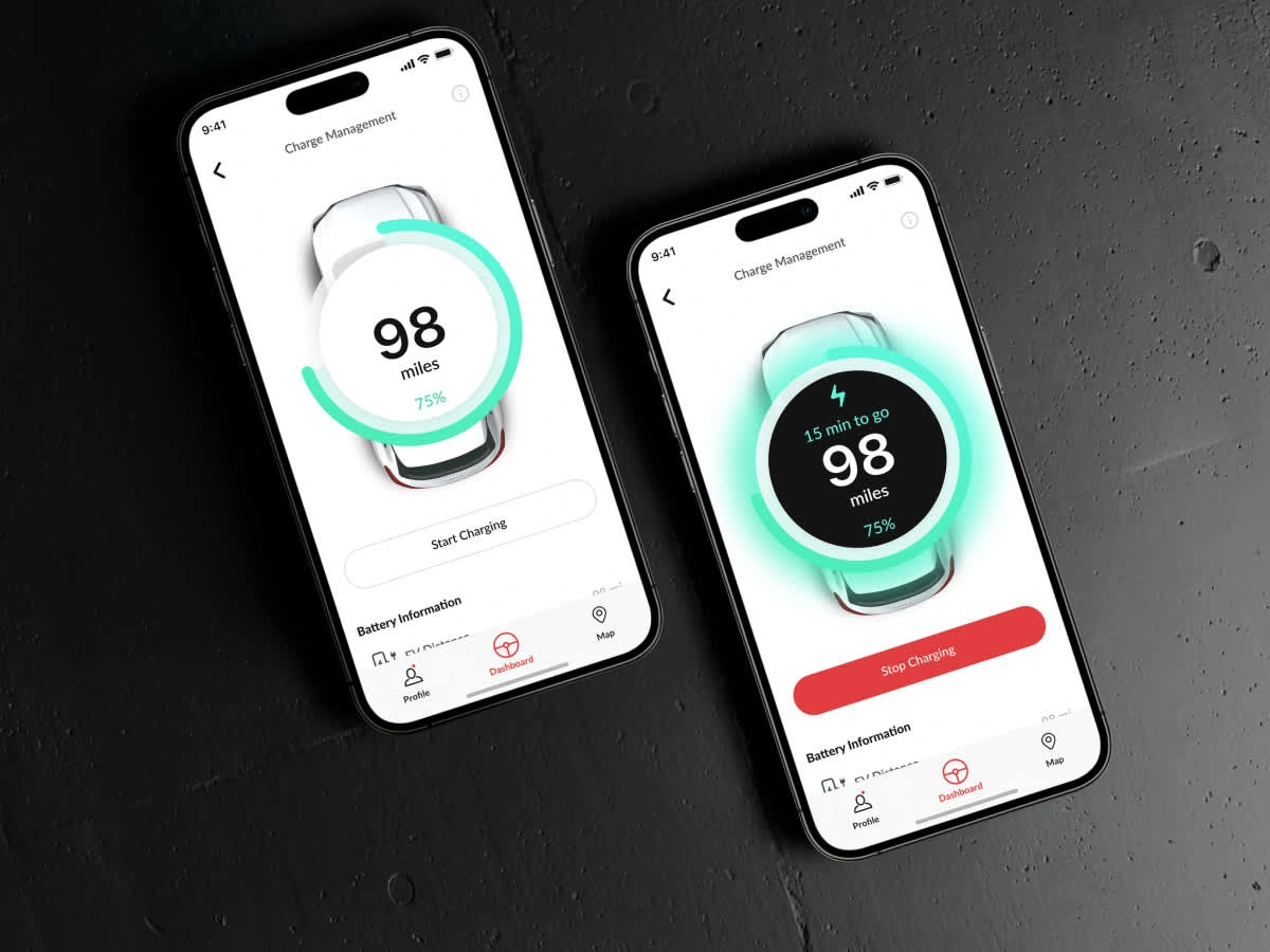 Charging Vehicle Screens