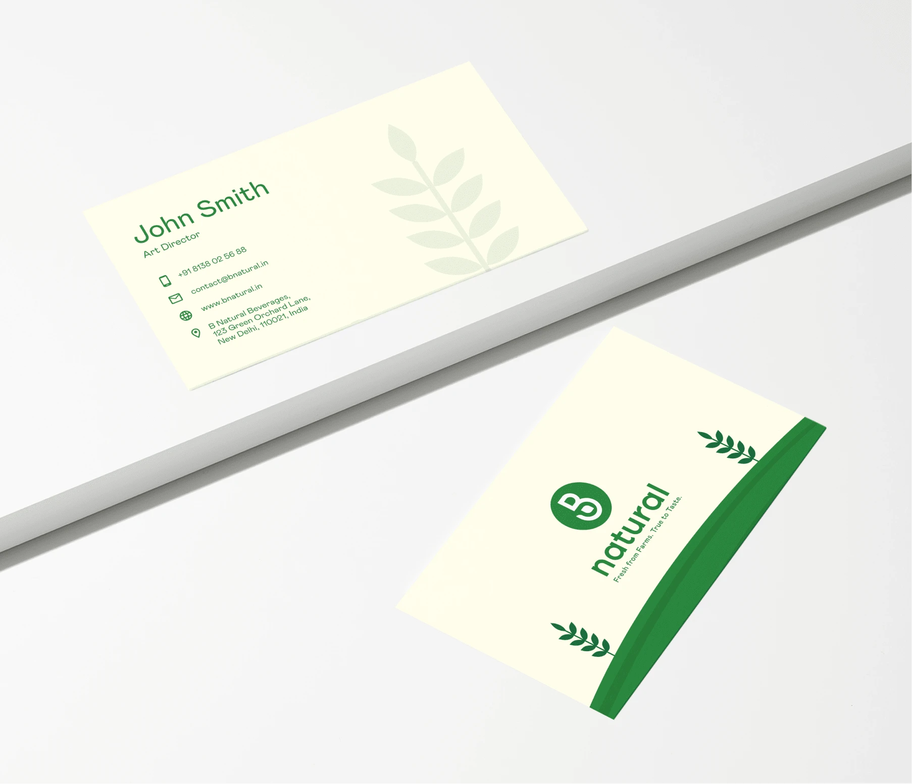 brand visiting card