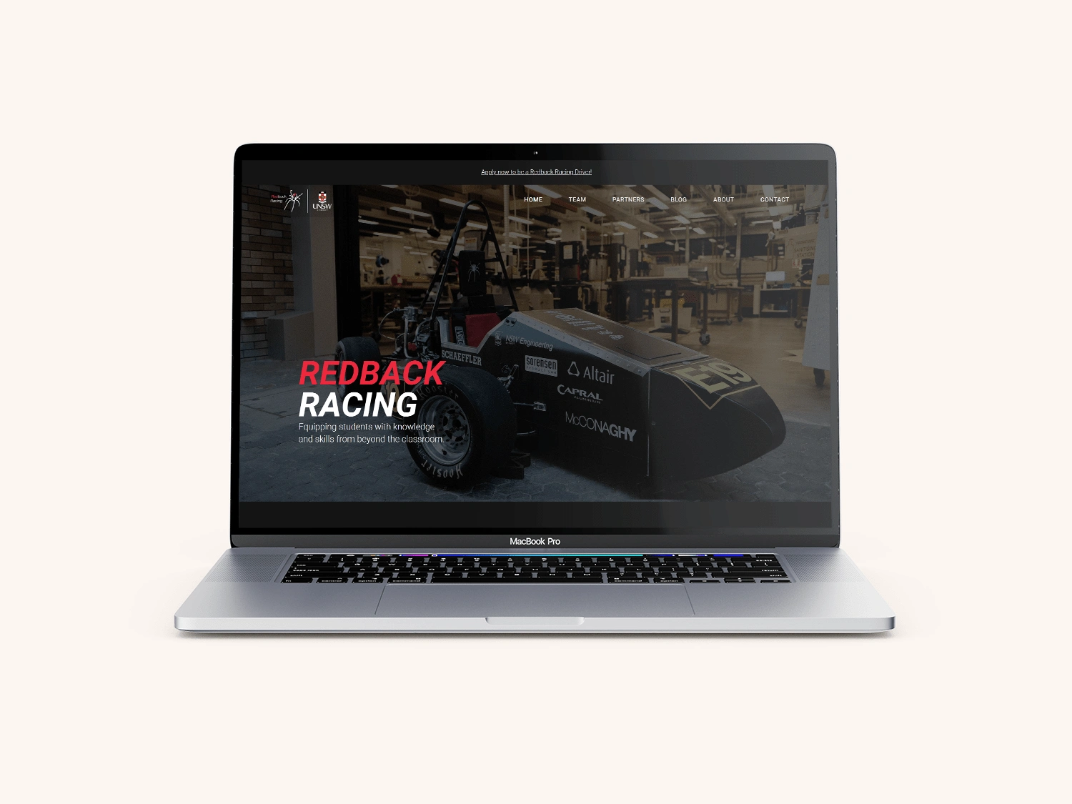 New website design www.unswredbackracing.com