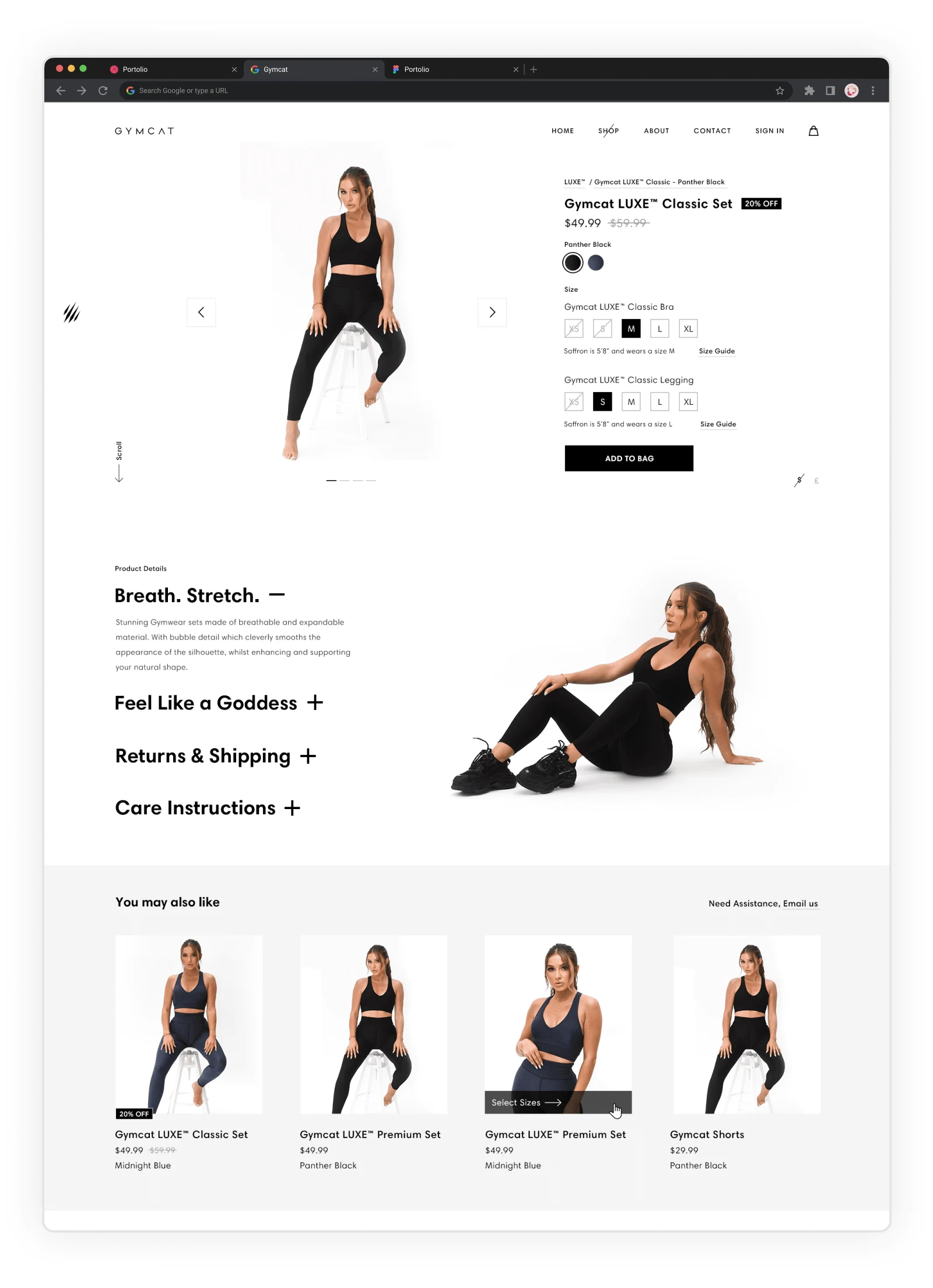 Product Detail Page