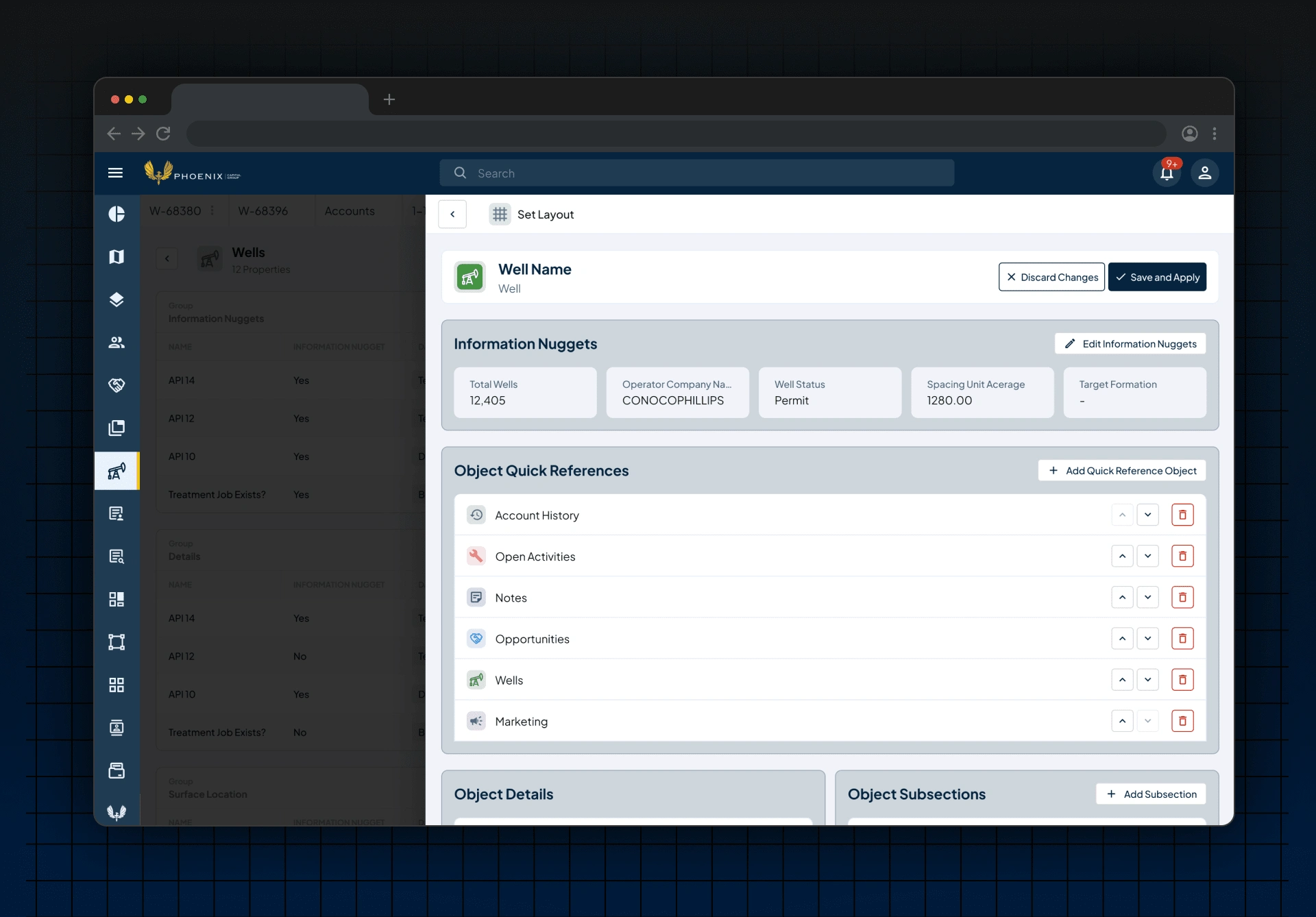 Data Model Manager: Ability to manager the data architecture of the platform as well as detail page structures