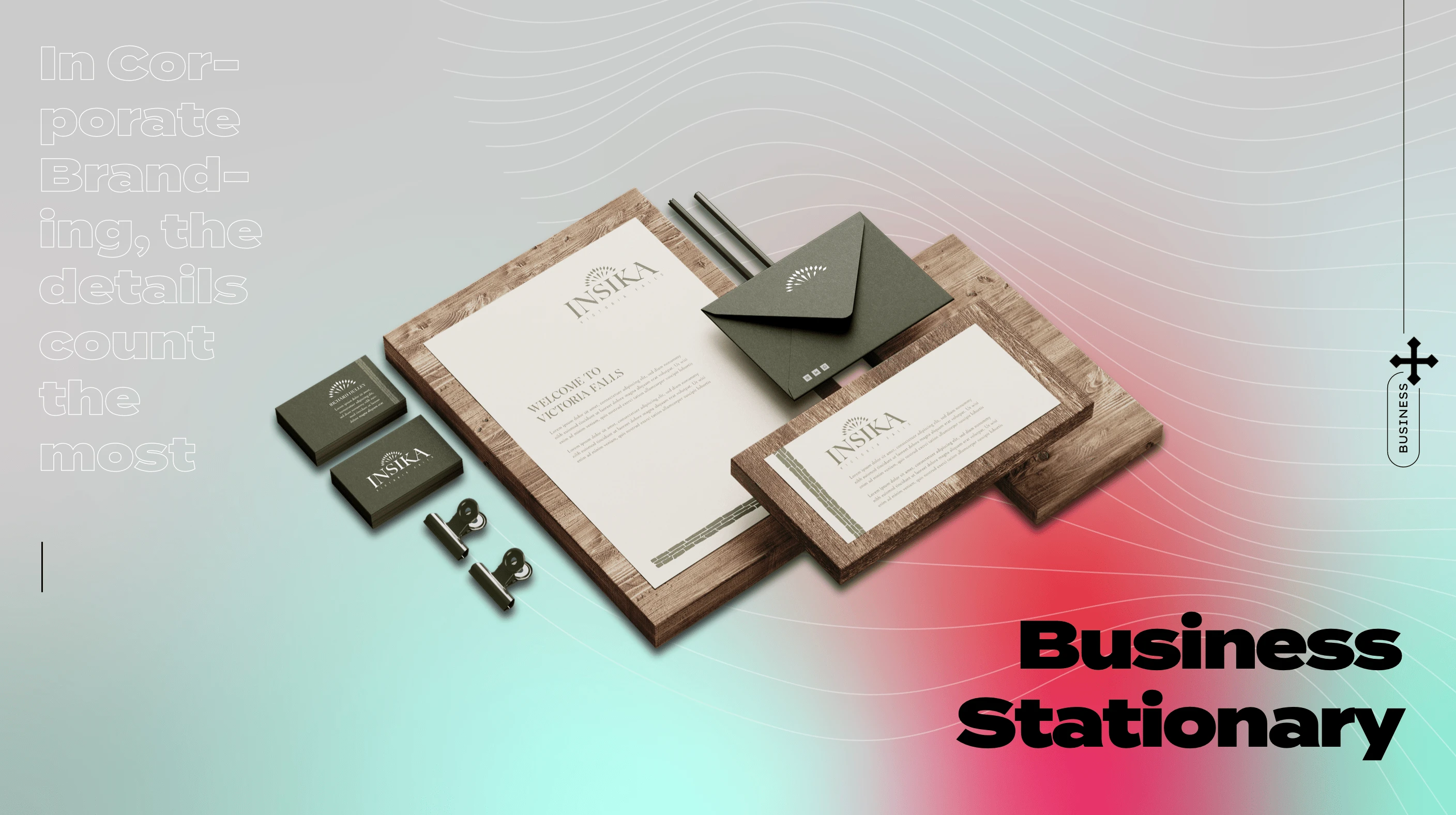 Every business needs branded stationary