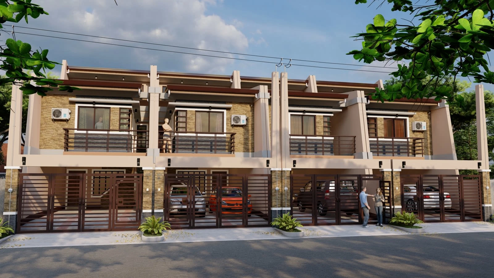 1. (1-2) Bitoon Project 2022 (ongoing project), location: Jaro, Iloilo City, Philippines;  Owner(s): VCFS Partnership;   Designer: CD Exmundo;   Builder: CD Exmundo; Tools: Originally Rendered in AutoCAD R16 & 3D StudioMAX R6 in 2021; Re-modeled in AutoCAD R22 & Lumion 10.5; Photo edited (resized) in Corel Photo Paint in 2023. 