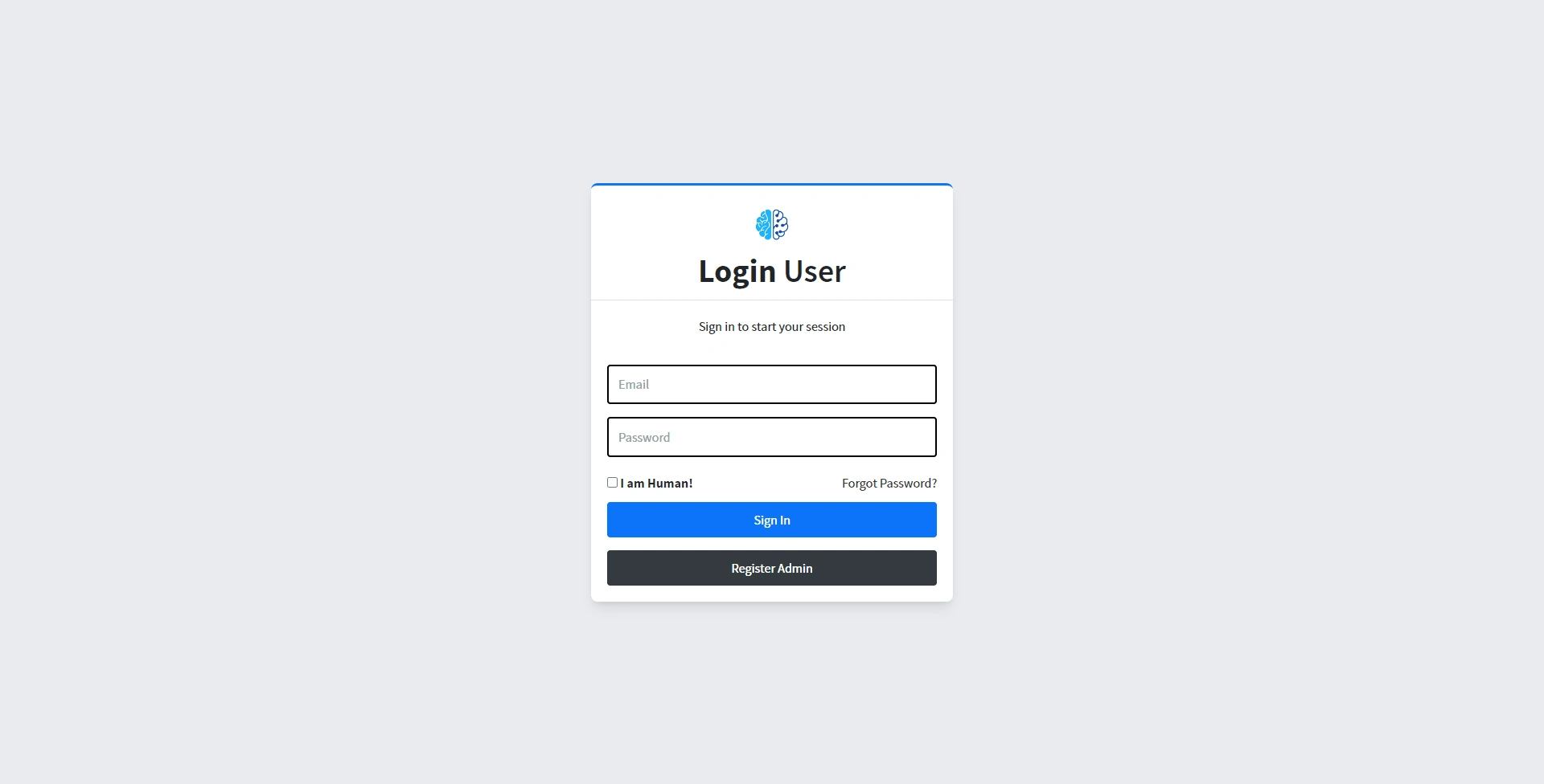 Admin & Team Login Page