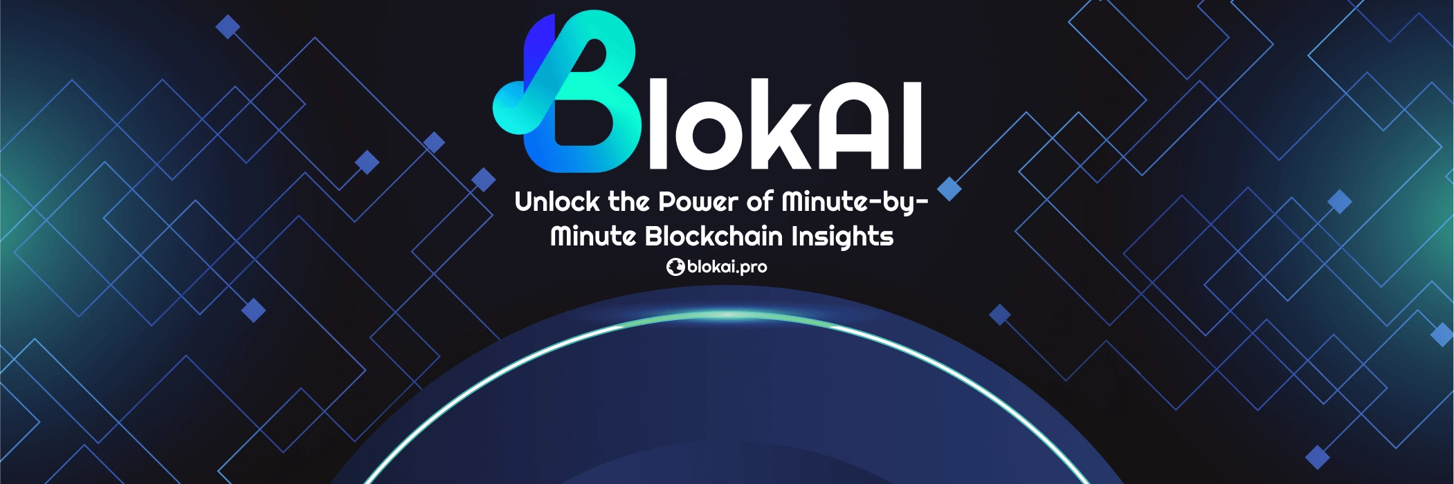 BlokAI - Branding and promo concept