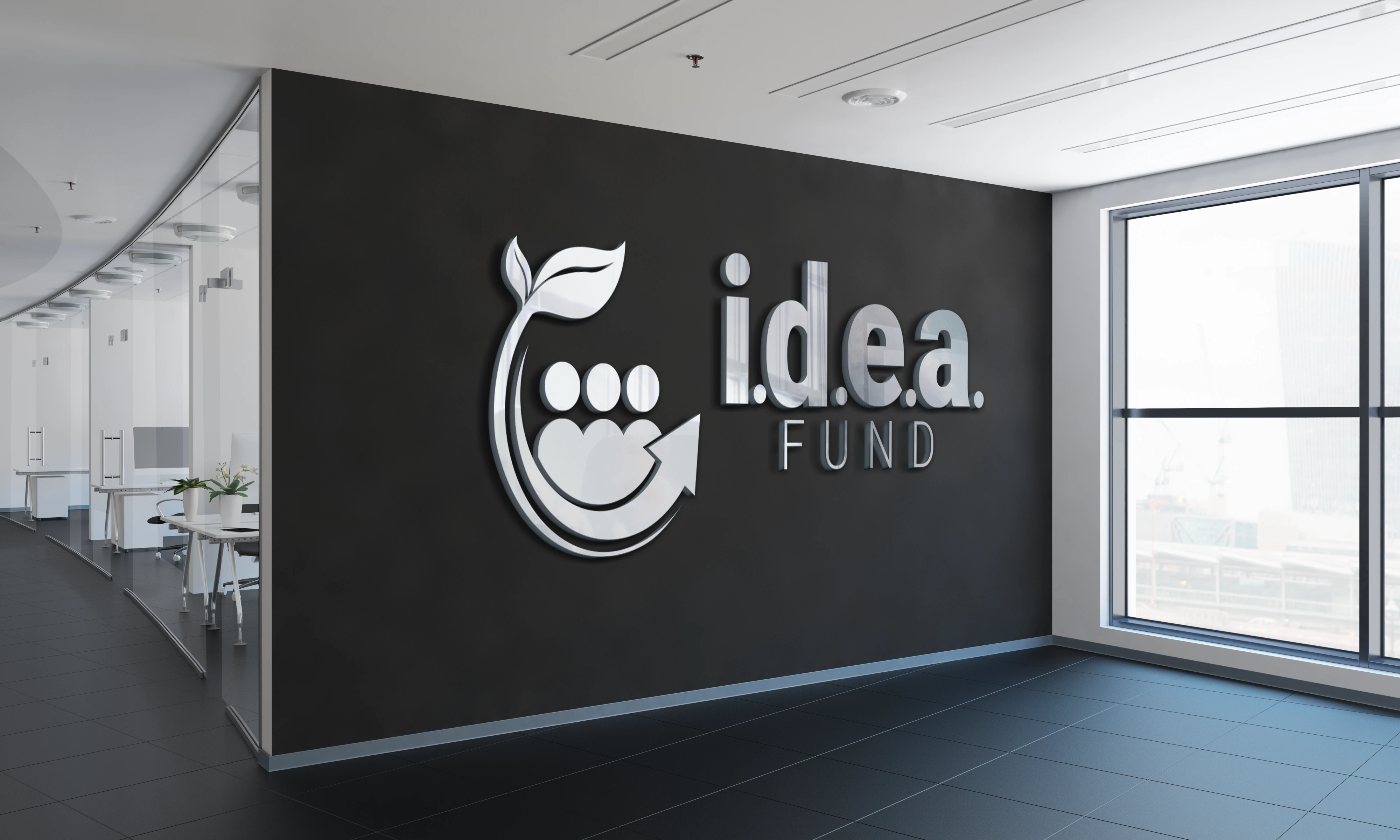 i.d.e.a. Fund Logo Mockup