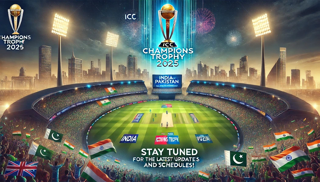 (Official) ICC Champions Trophy 2025 Schedule India vs Pakistan by Top