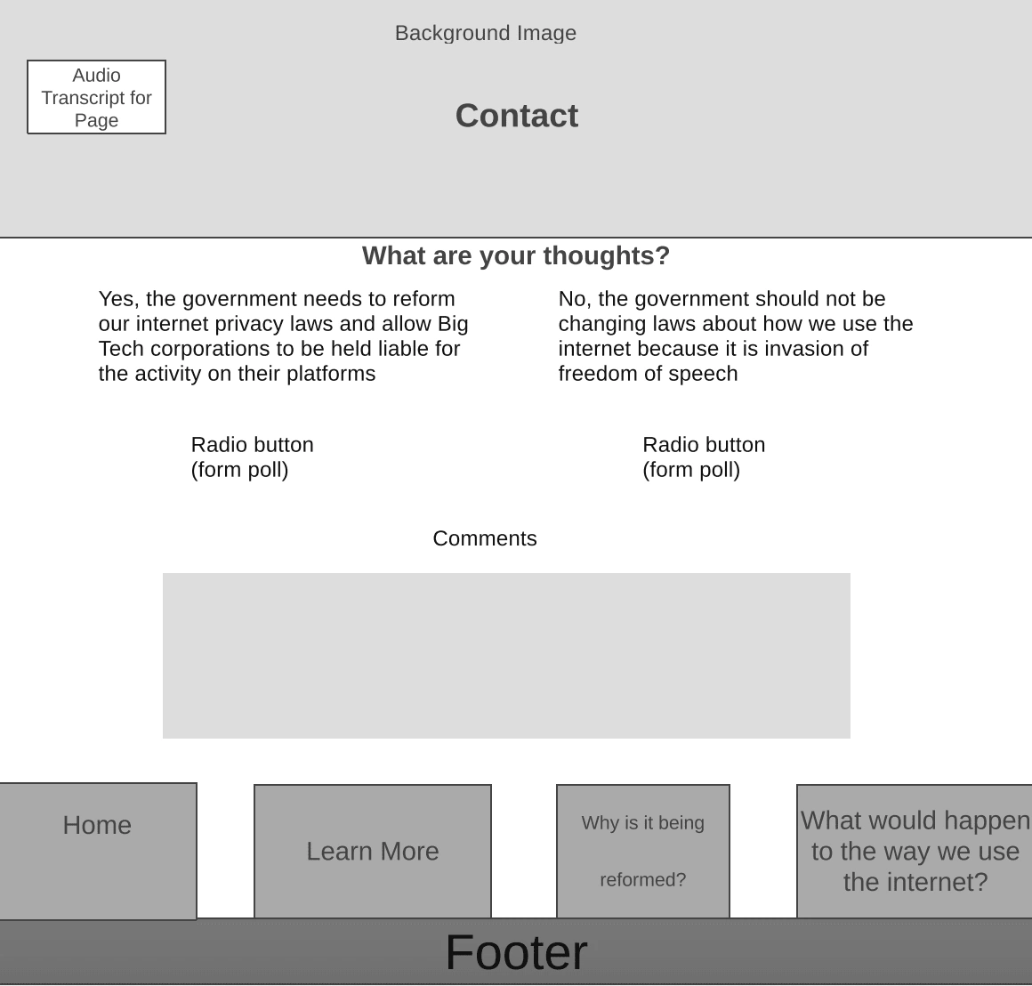 Form page