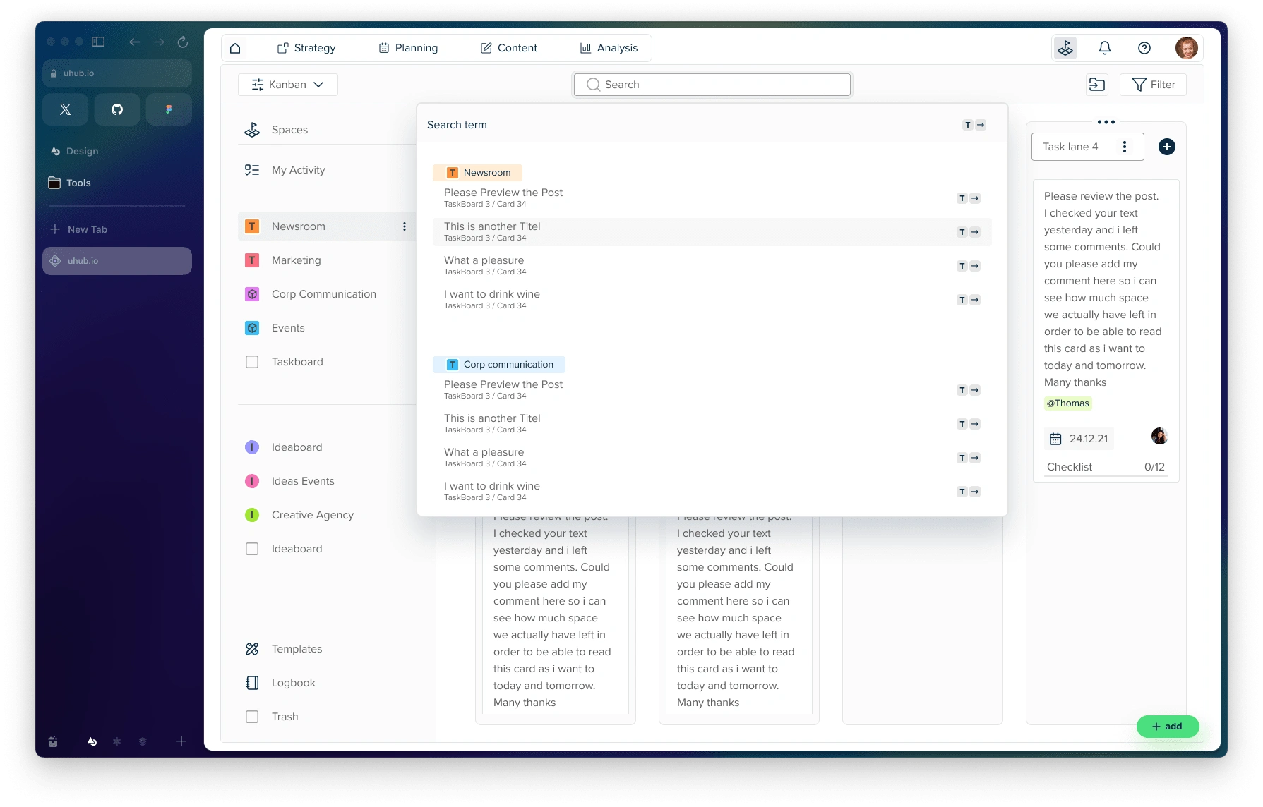 Saas Software design in figma