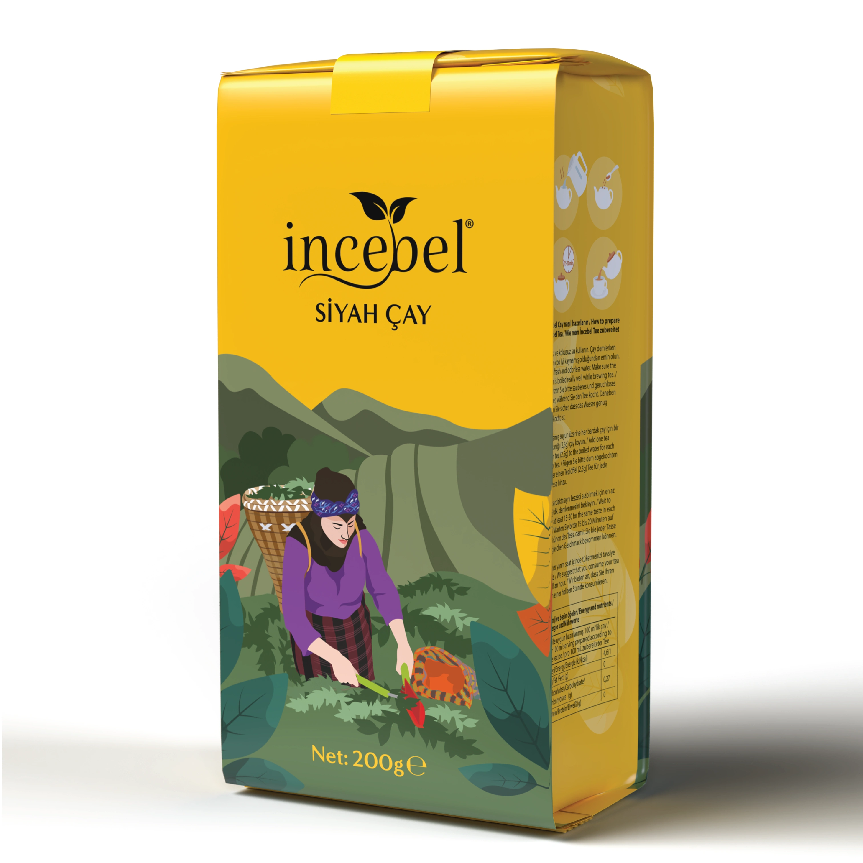 Packaging Design for the Black Tea