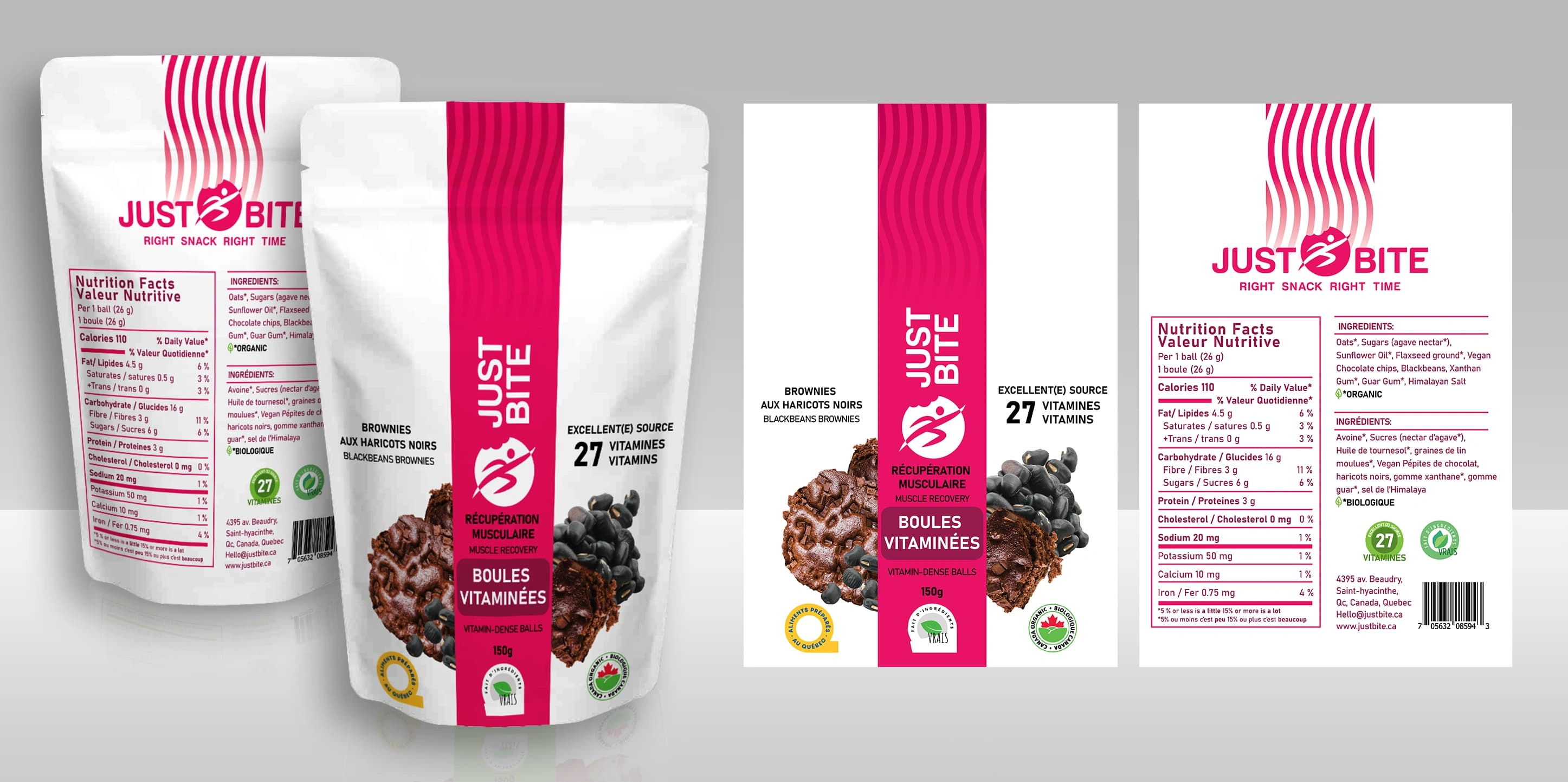 Package Design For Muscle Recovery Vitamin - Dense Balls 