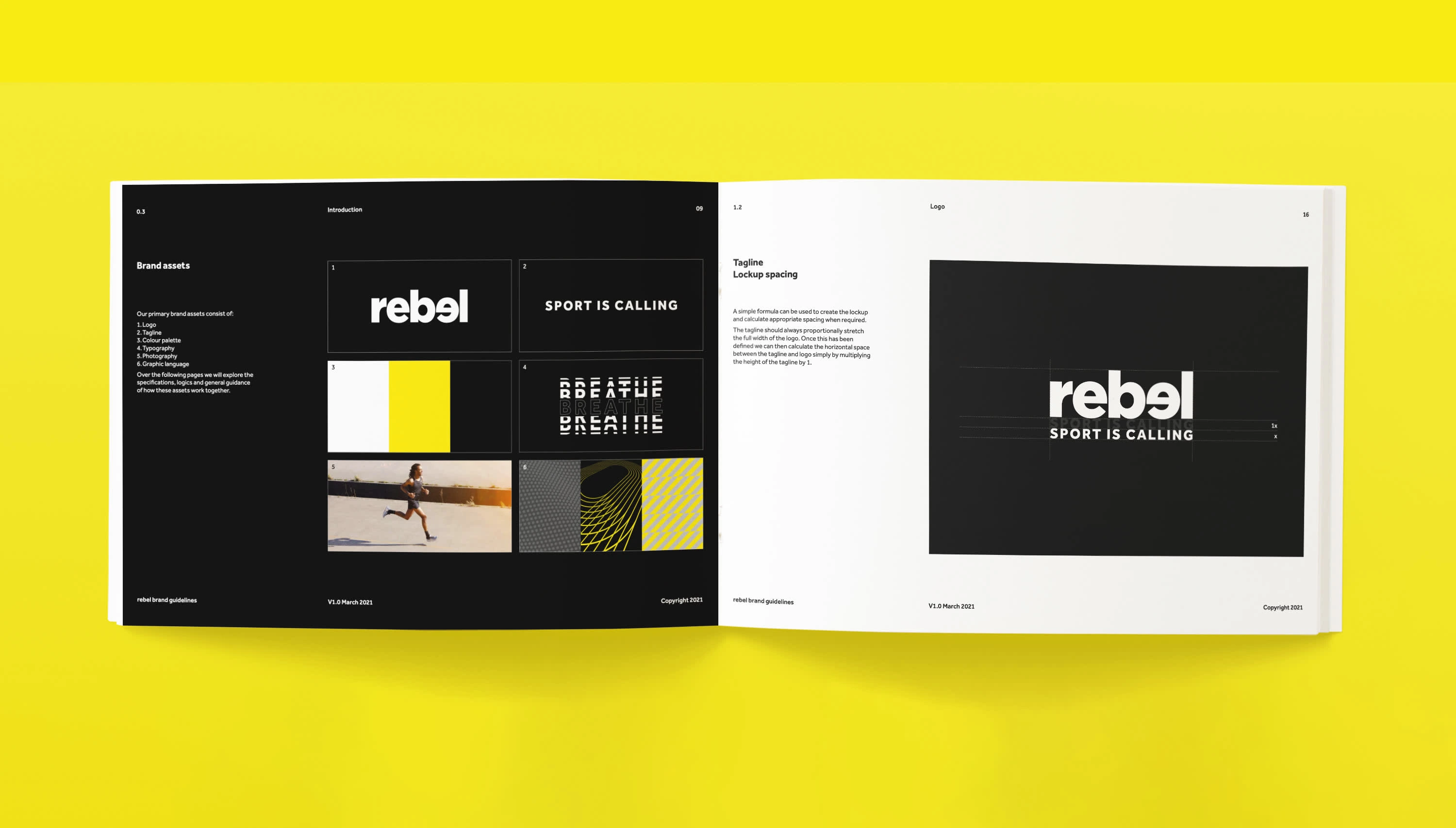 As a UI/UX Designer for Rebel Sport, I also contributed to their graphic design, including this updated style guide.