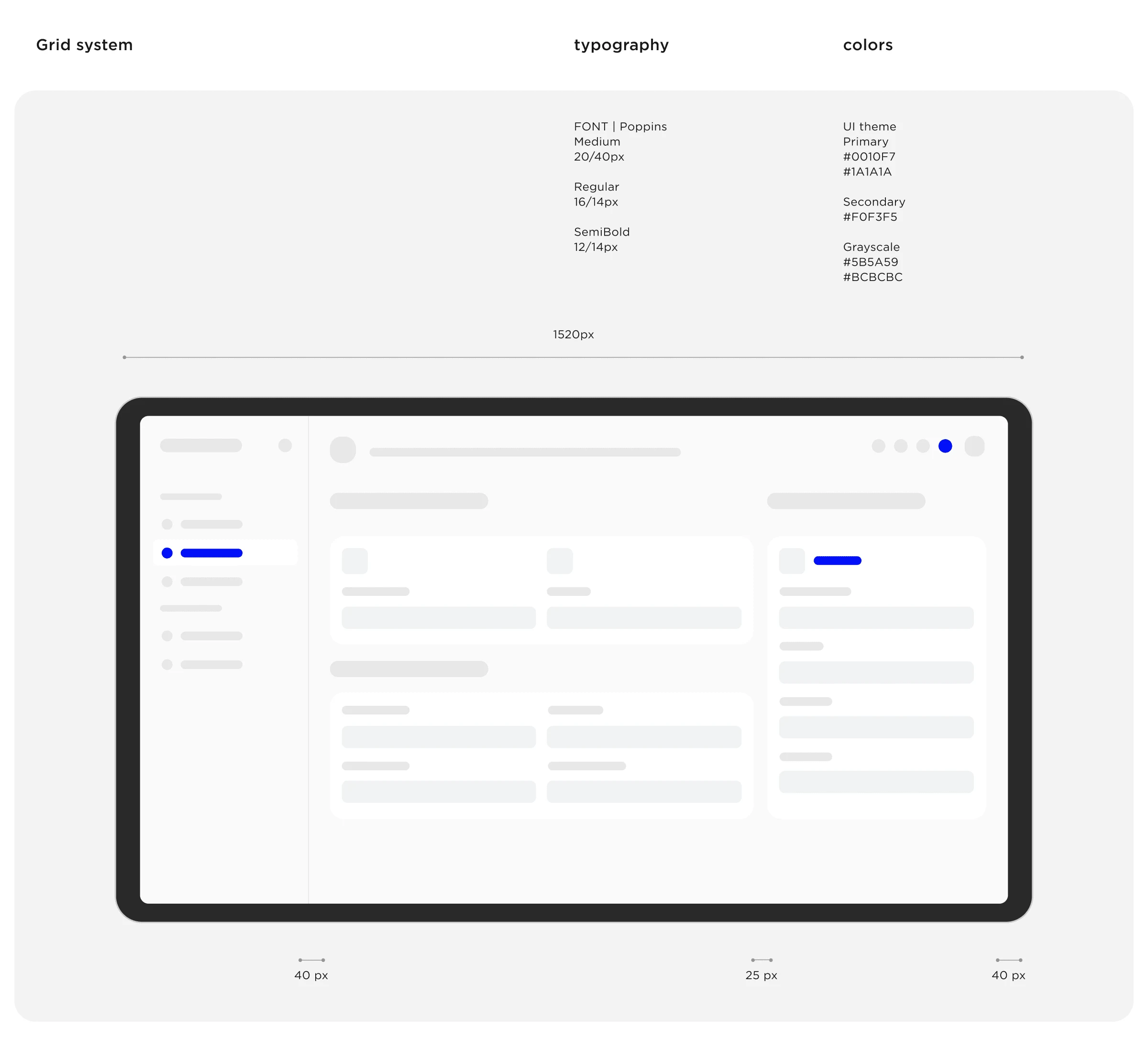 Dashboards prototyping