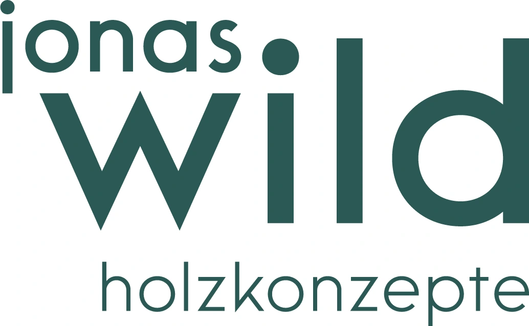 The wordmark ‘jonas wild’ uses a modern typeface in which both ‘jonas’ and ‘wild’ are set in lowercase letters, but are differentiated by different font sizes. This creates a balanced hierarchy, with ‘wild’ standing out as the central focus, while the overall design remains harmonious and appealing. The consistent use of lowercase letters conveys a modern, friendly appearance that radiates both openness and strength - in keeping with the brand's ethos. The tagline ‘holzkonzepte’ appears in a smaller font size under the brand name, emphasizing the company's expertise in woodworking. The reduced size ensures that the tagline does not dominate the main logo, but still clearly conveys the company's focus on high-quality and innovative wood solutions.