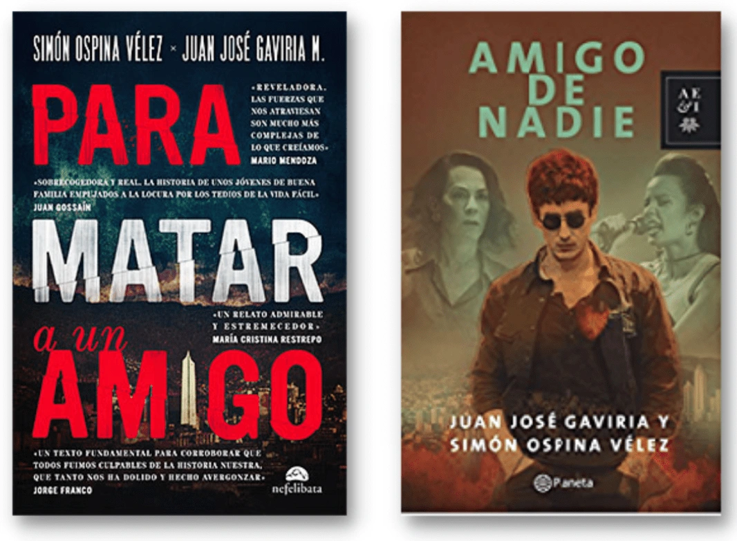 Relaunch of the book 'Para Matar a un Amigo' with the title and poster of the film, 'Amigo de Nadiey'