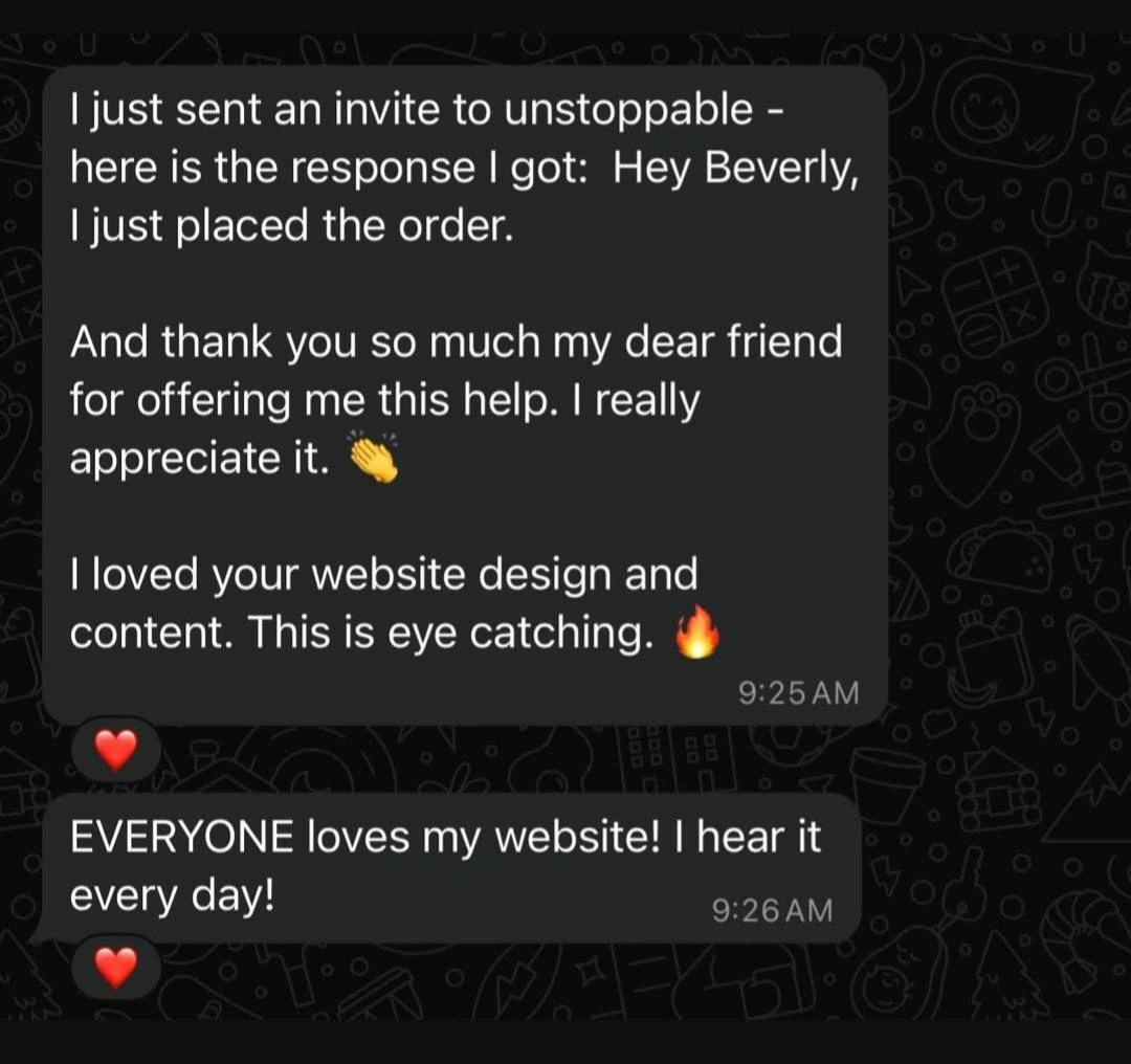 Client feedback