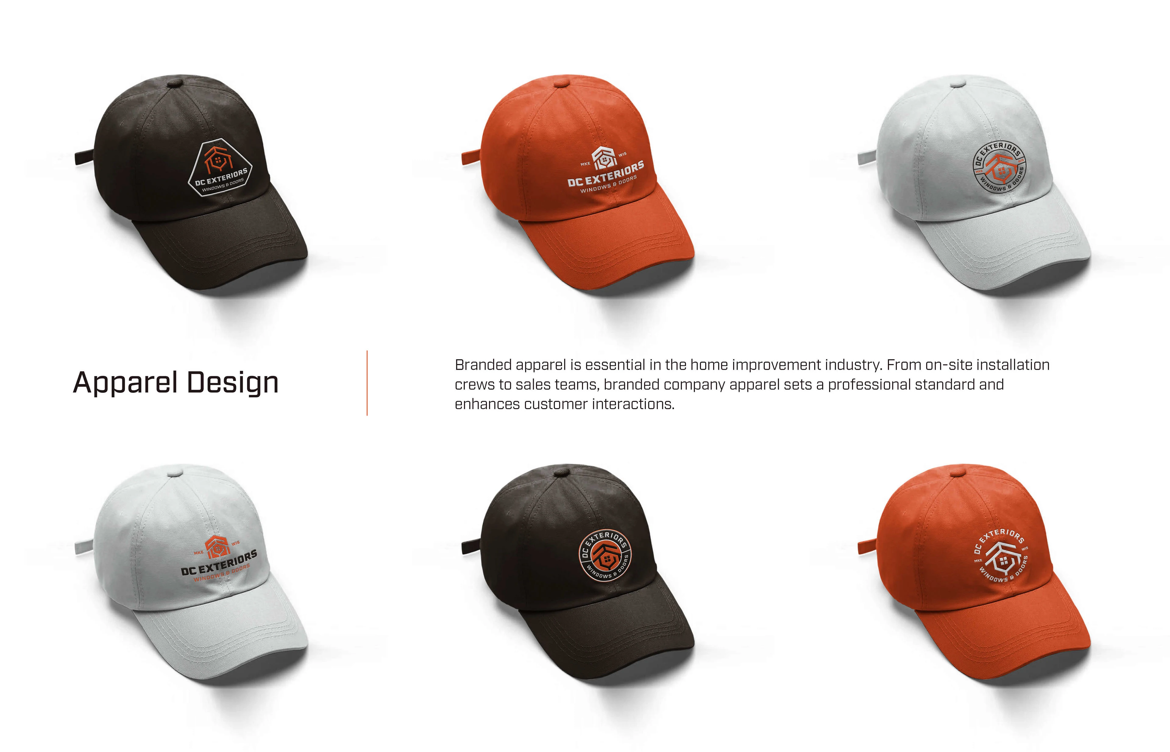 Apparel Design: Embroidered Hats