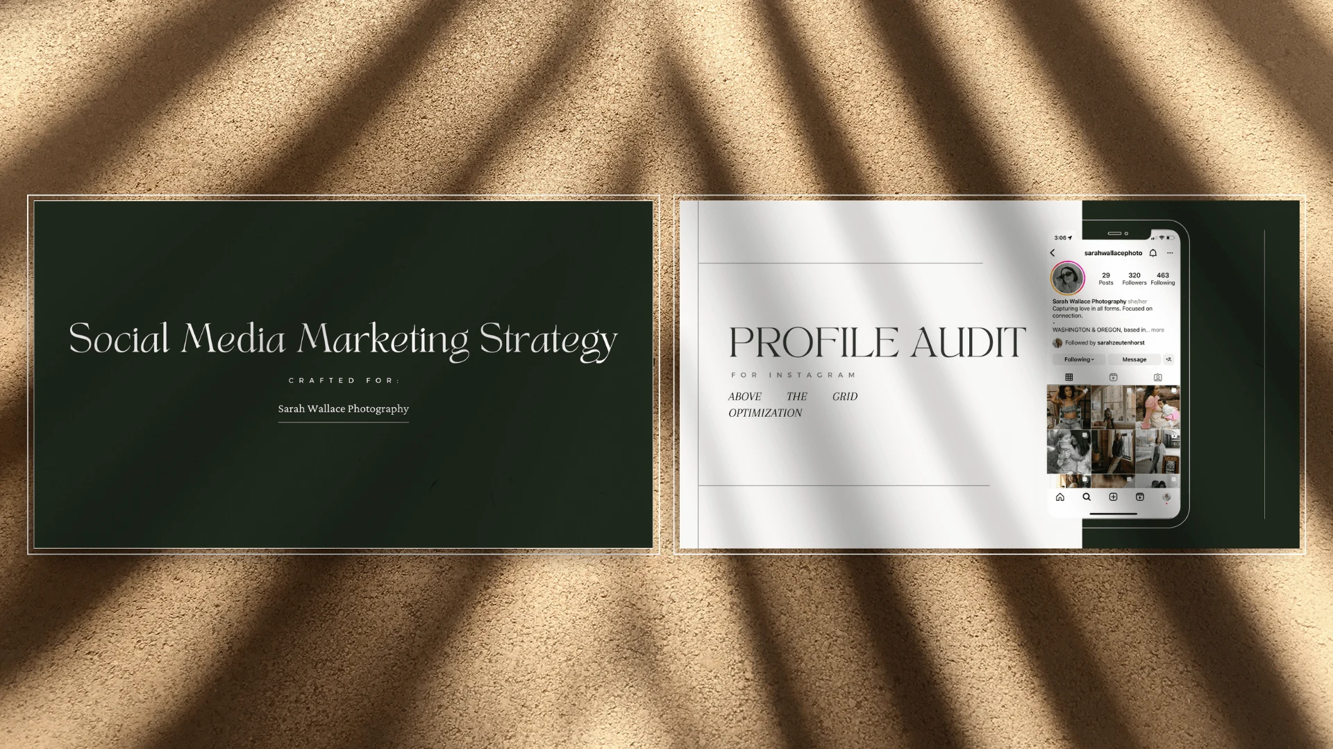 sneak peek of the social media marketing strategy pdf