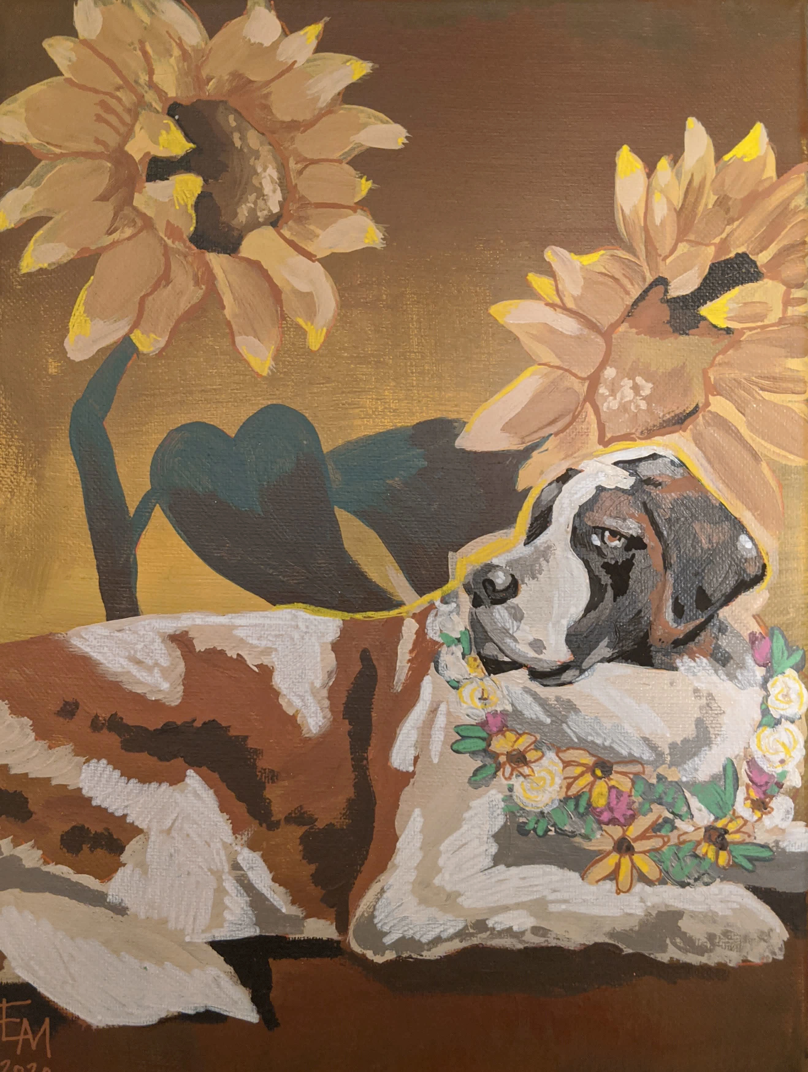 Sunflower - Commissioned Pet Portrait